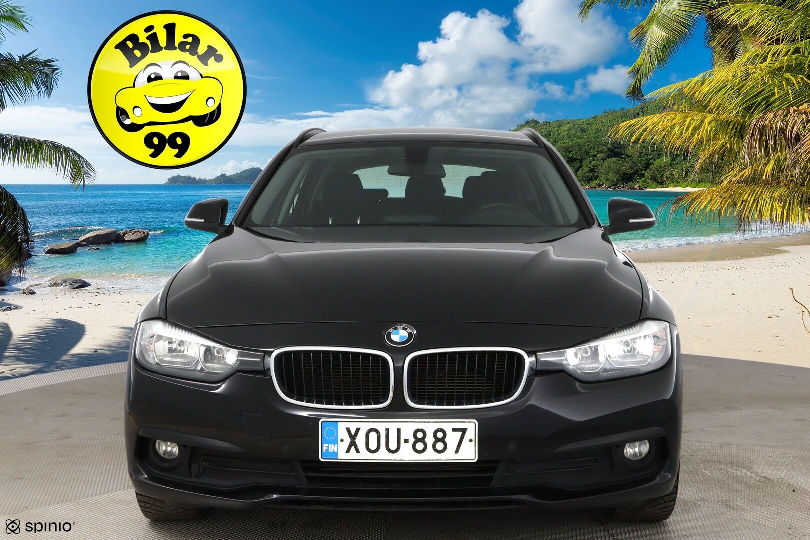 BMW 318 2016 3-sarja F31 Touring 318d A Business / Vetokoukku / P. Tutkat / Lohkolämmitin / Sähkökontti - 2x Hyvät renkaat!