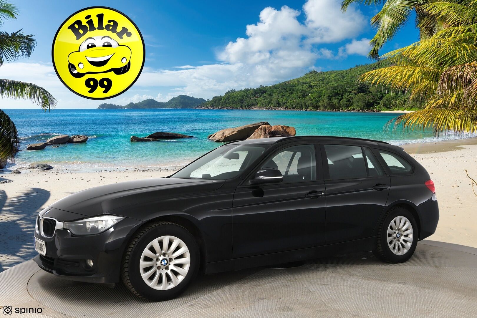 BMW 318 2016 3-sarja F31 Touring 318d A Business / Vetokoukku / P. Tutkat / Lohkolämmitin / Sähkökontti - 2x Hyvät renkaat!