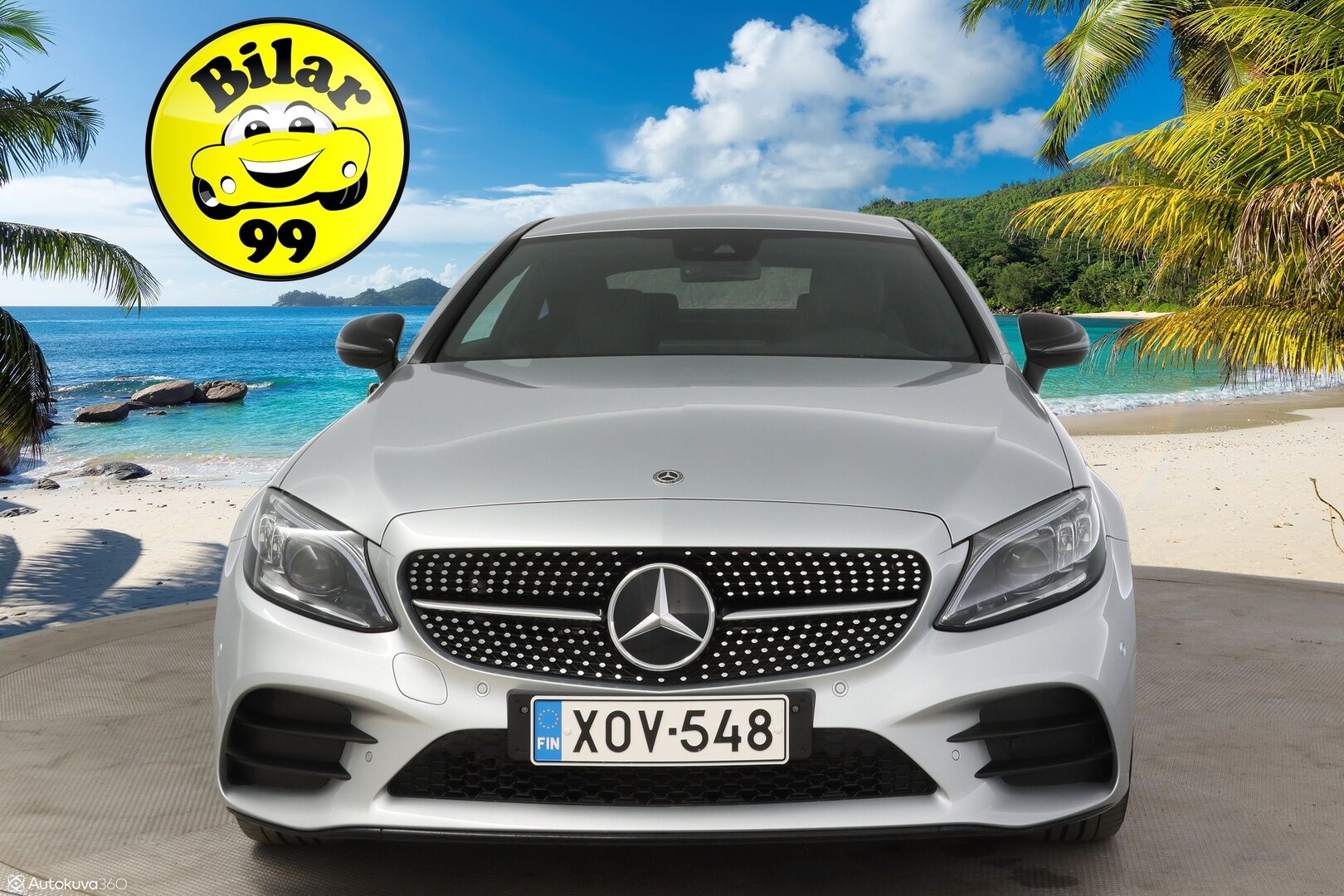 Mercedes-Benz C 2019 200 A Coupé AMG-Styling * Comand / P-Kamera / Sporttinahat / Navi / AppleCarPlay * - 3,99 % KORKOTARJOUS TÄHÄN AUTOON - * 2-om Suomi-auto / Merkkiliikkeen Huoltohistoria *