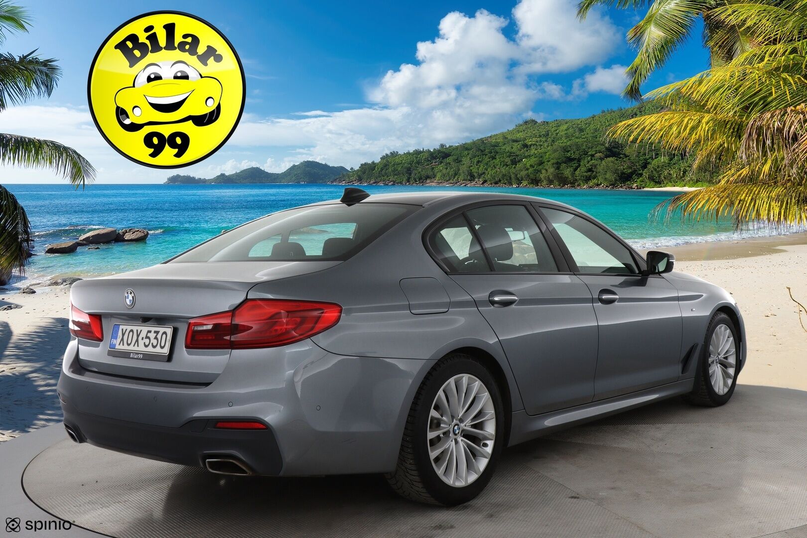 BMW 520 2018 G30 Sedan 520d A xDrive M Sport *Kessy / P-kamera / Vakkari - siistikuntoinen ja taloudellinen Sedan / M-sport / P-kamera