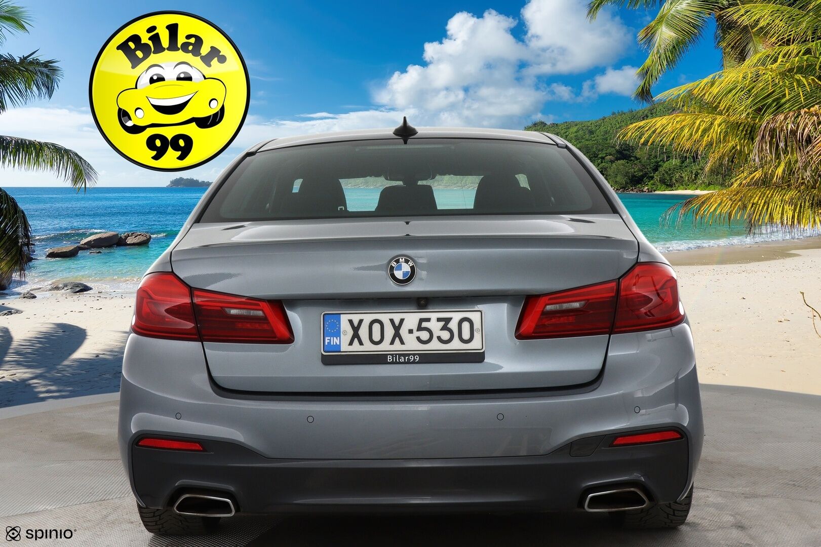 BMW 520 2018 G30 Sedan 520d A xDrive M Sport *Kessy / P-kamera / Vakkari - siistikuntoinen ja taloudellinen Sedan / M-sport / P-kamera