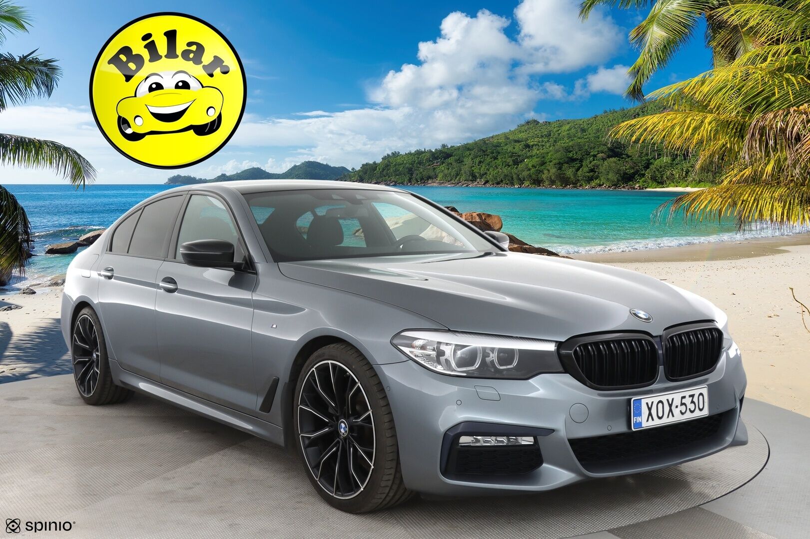 BMW 520 2018 G30 d A xDrive M Sport -  | Suomi-auto | Prof.Navi | Kessy | P-kamera | Vakkari | Sporttipenkit |