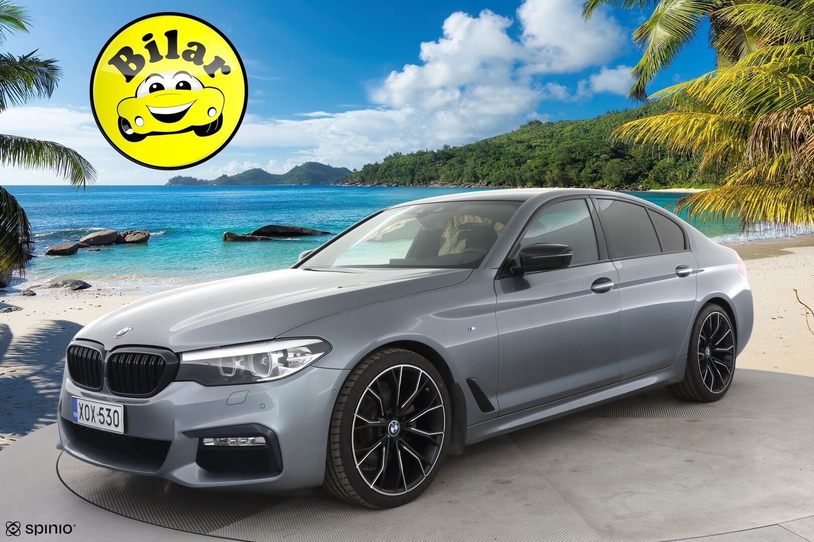 BMW 520 2018 G30 d A xDrive M Sport -  | Suomi-auto | Prof.Navi | Kessy | P-kamera | Vakkari | Sporttipenkit |