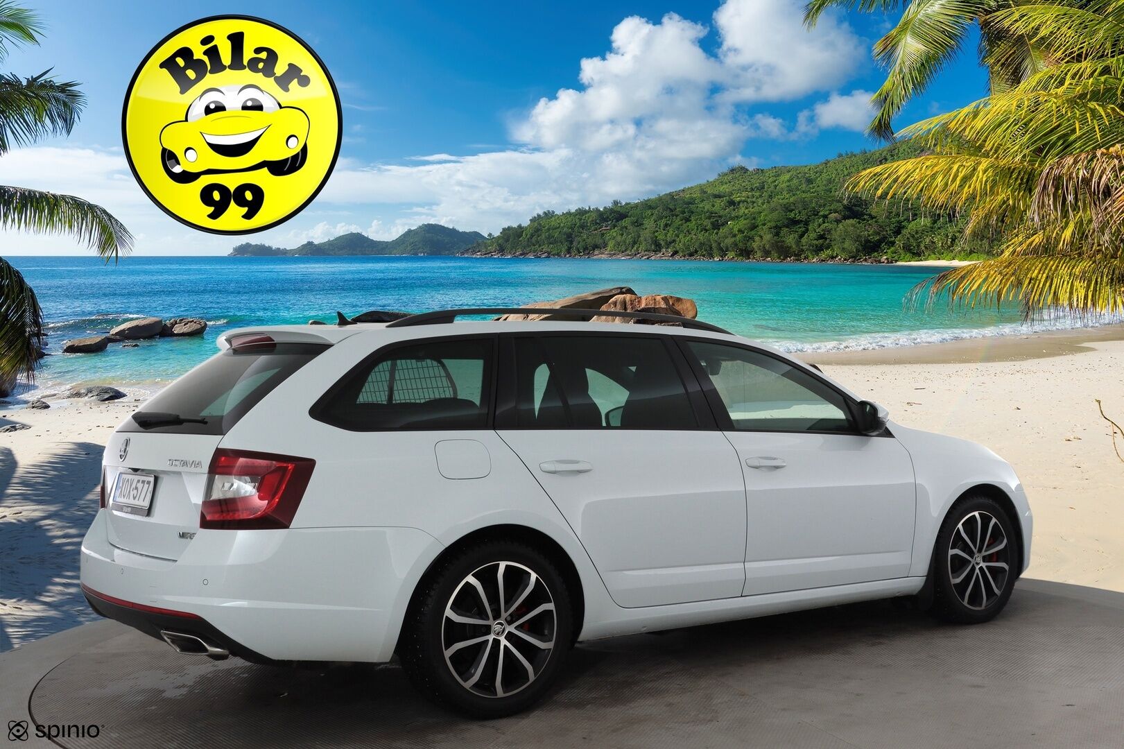 Skoda Octavia 2018 Combi 2,0 TSI RS DSG  * Webasto / ACC / LED / P.kamera / Navi / Keyless * - Facelift / Suomi-auto / Kahdet renkaat - HULLU BLACKWEEK KORKOTARJOUS 2,49%