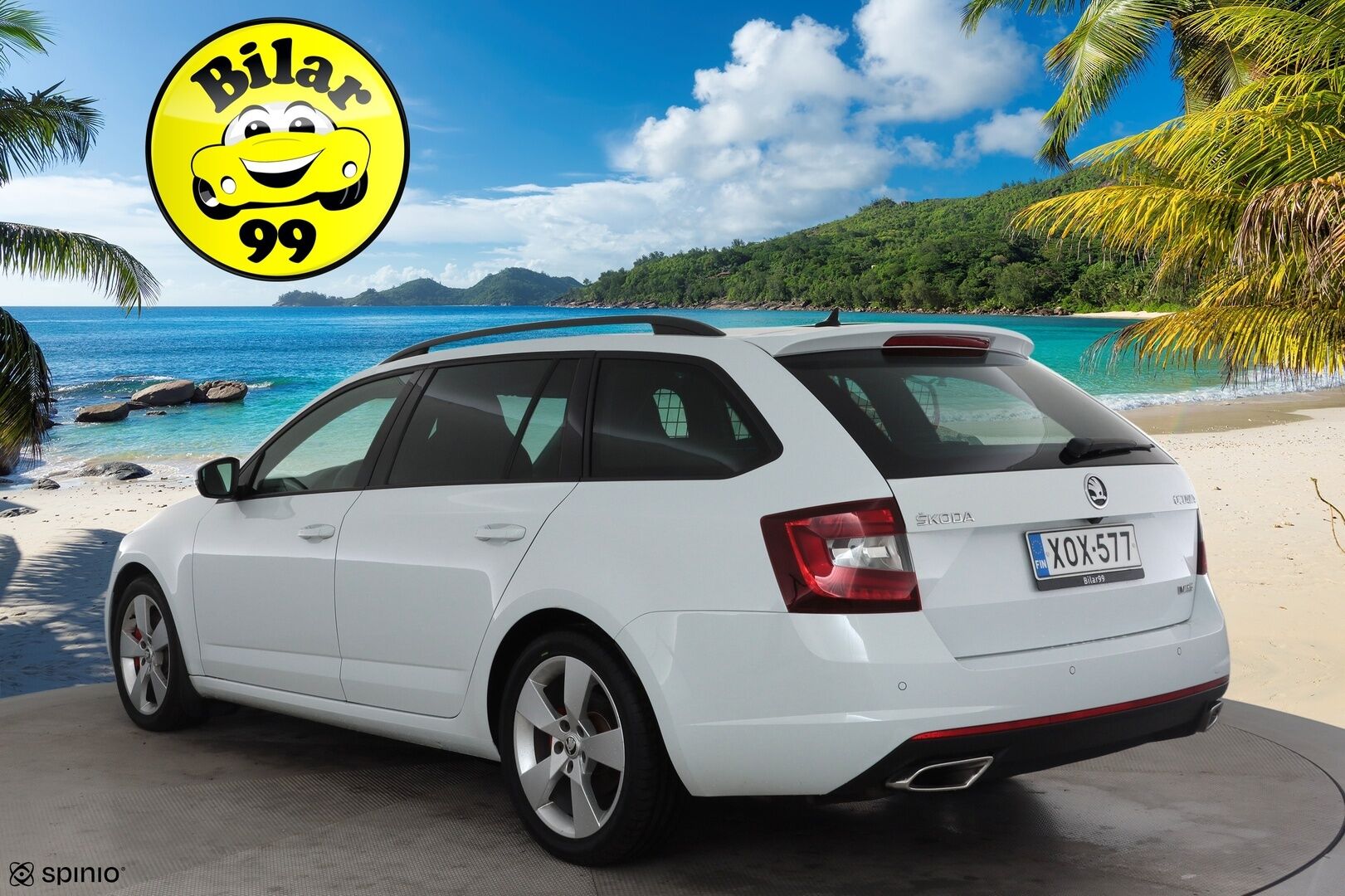 Skoda Octavia 2018 Combi 2,0 TSI RS DSG  * Webasto / ACC / LED / P.kamera / Navi / Keyless * - Facelift / Suomi-auto / Kahdet renkaat - HULLU BLACKWEEK KORKOTARJOUS 2,49%