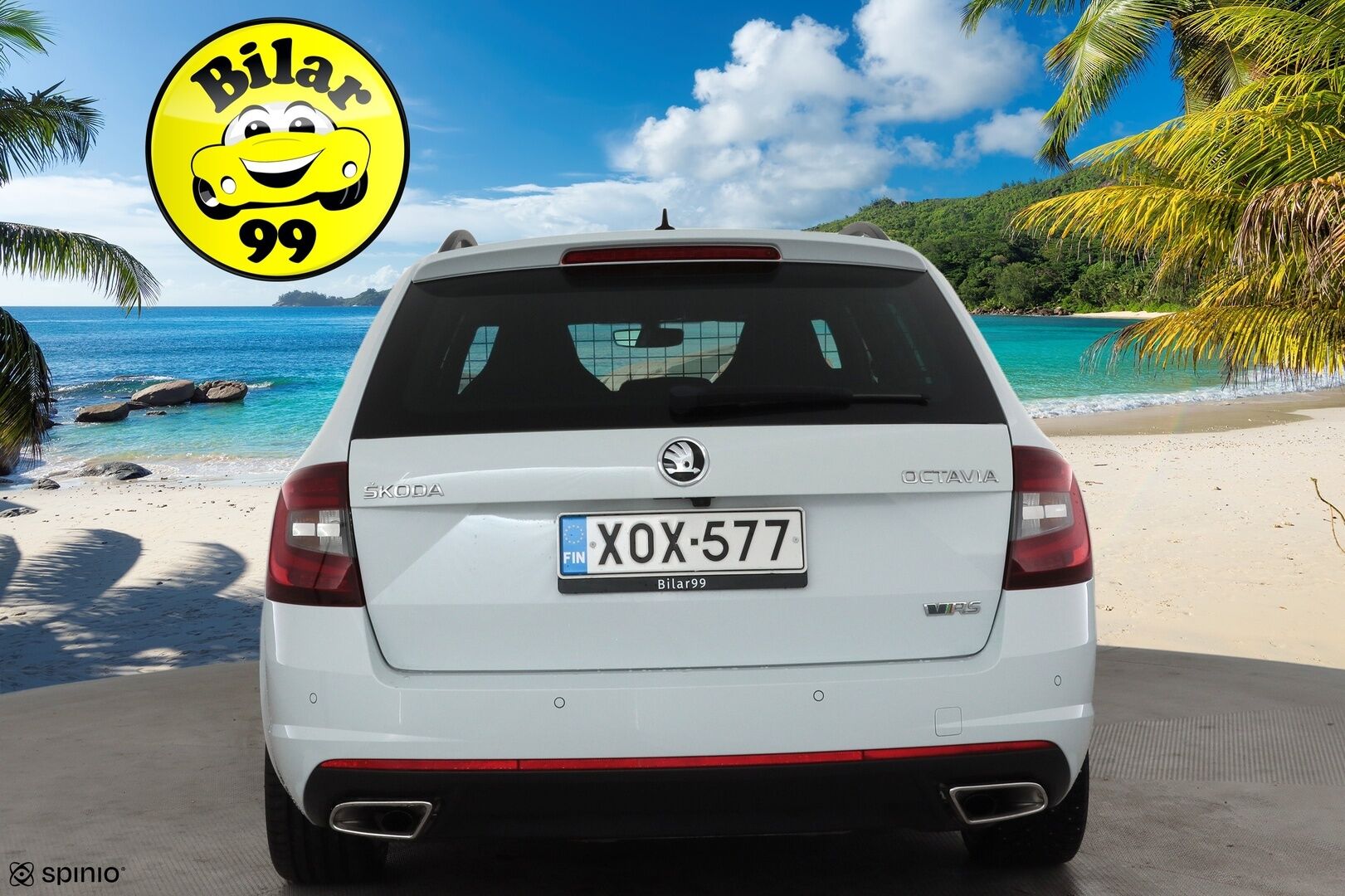 Skoda Octavia 2018 Combi 2,0 TSI RS DSG  * Webasto / ACC / LED / P.kamera / Navi / Keyless * - Facelift / Suomi-auto / Kahdet renkaat - HULLU BLACKWEEK KORKOTARJOUS 2,49%