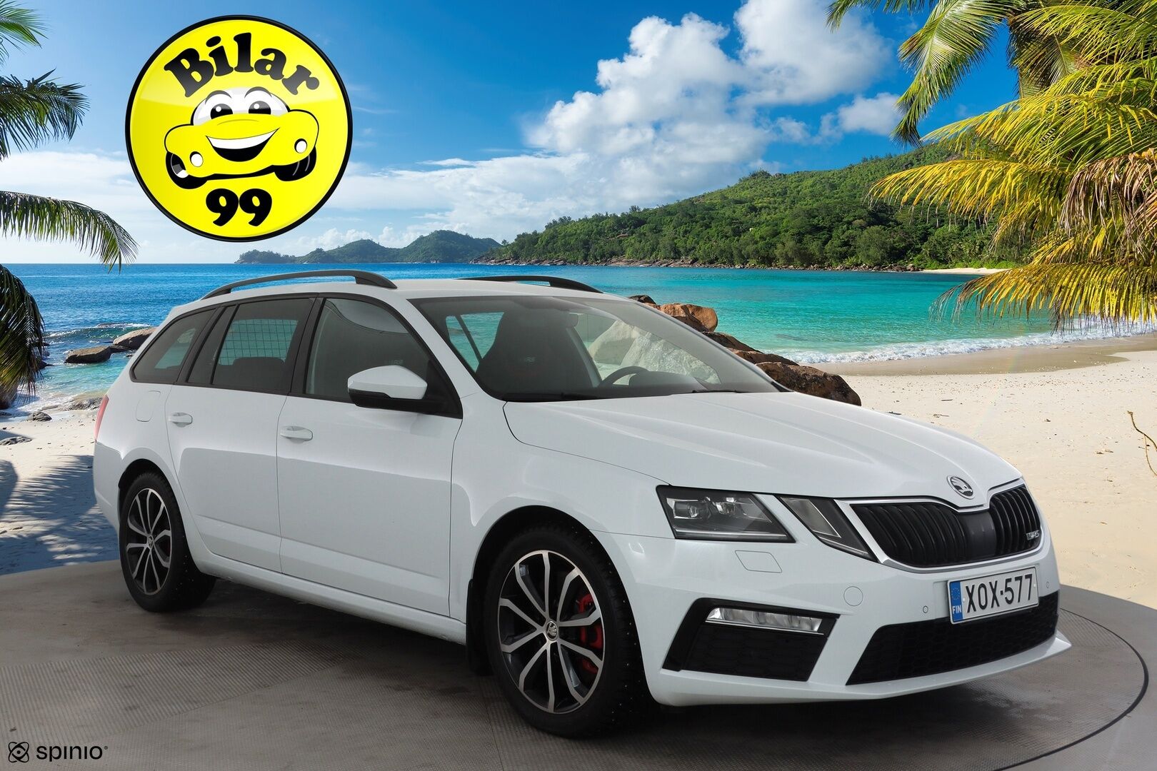 Skoda Octavia 2018 Combi 2,0 TSI RS DSG  * Webasto / ACC / LED / P.kamera / Navi / Keyless * - Facelift / Suomi-auto / Kahdet renkaat - HULLU BLACKWEEK KORKOTARJOUS 2,49%