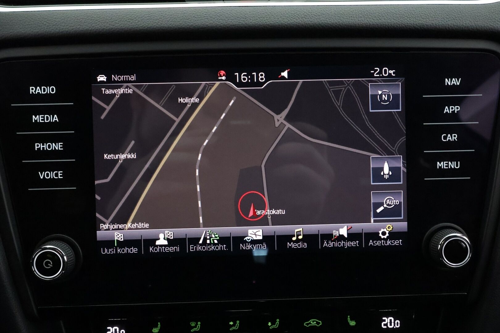 Skoda Octavia 2018 Combi 2,0 TSI RS DSG  * Webasto / ACC / LED / P.kamera / Navi / Keyless * - Facelift / Suomi-auto / Kahdet renkaat - HULLU BLACKWEEK KORKOTARJOUS 2,49%