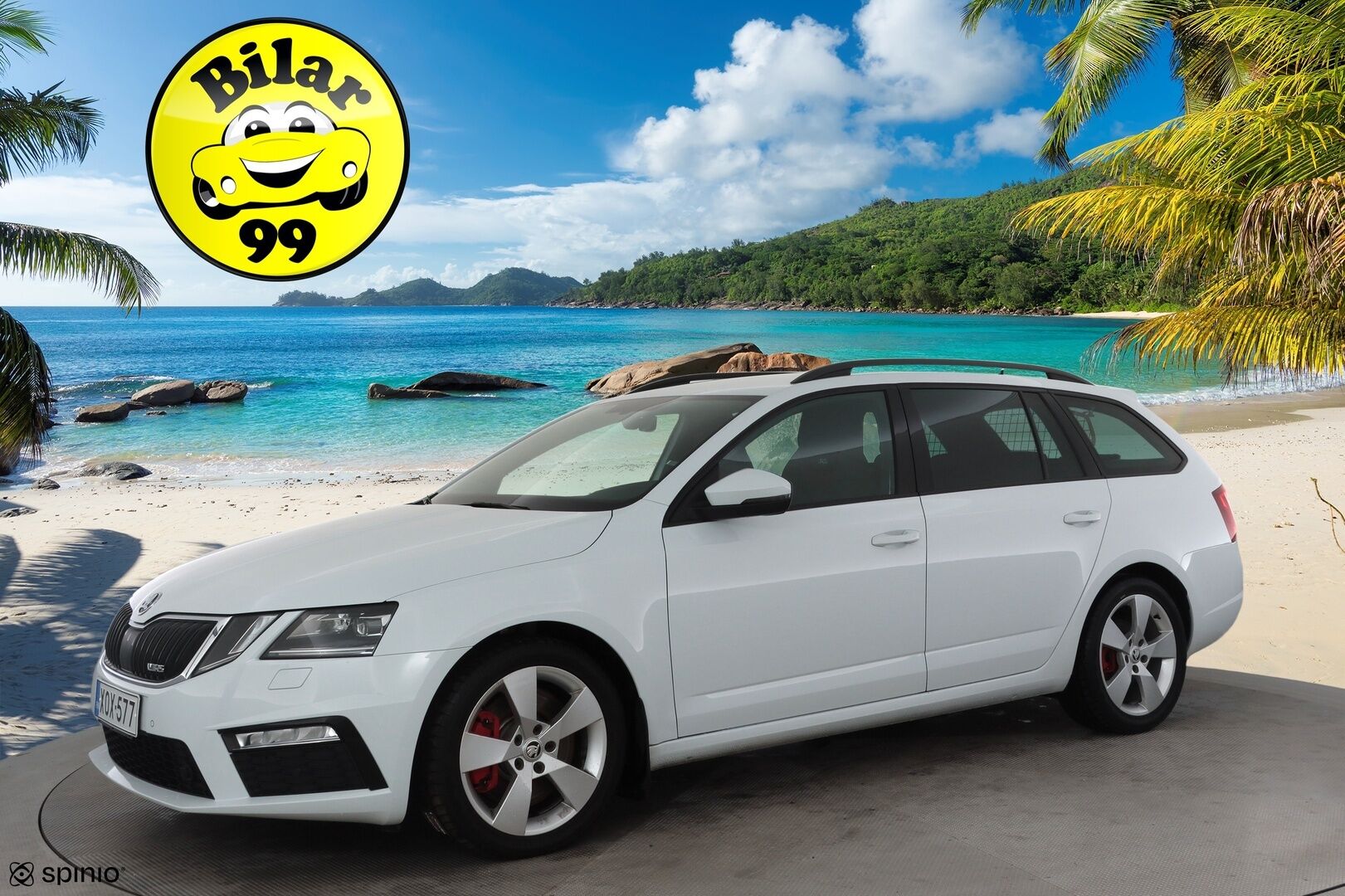 Skoda Octavia 2018 Combi 2,0 TSI RS DSG  * Webasto / ACC / LED / P.kamera / Navi / Keyless * - Facelift / Suomi-auto / Kahdet renkaat - HULLU BLACKWEEK KORKOTARJOUS 2,49%