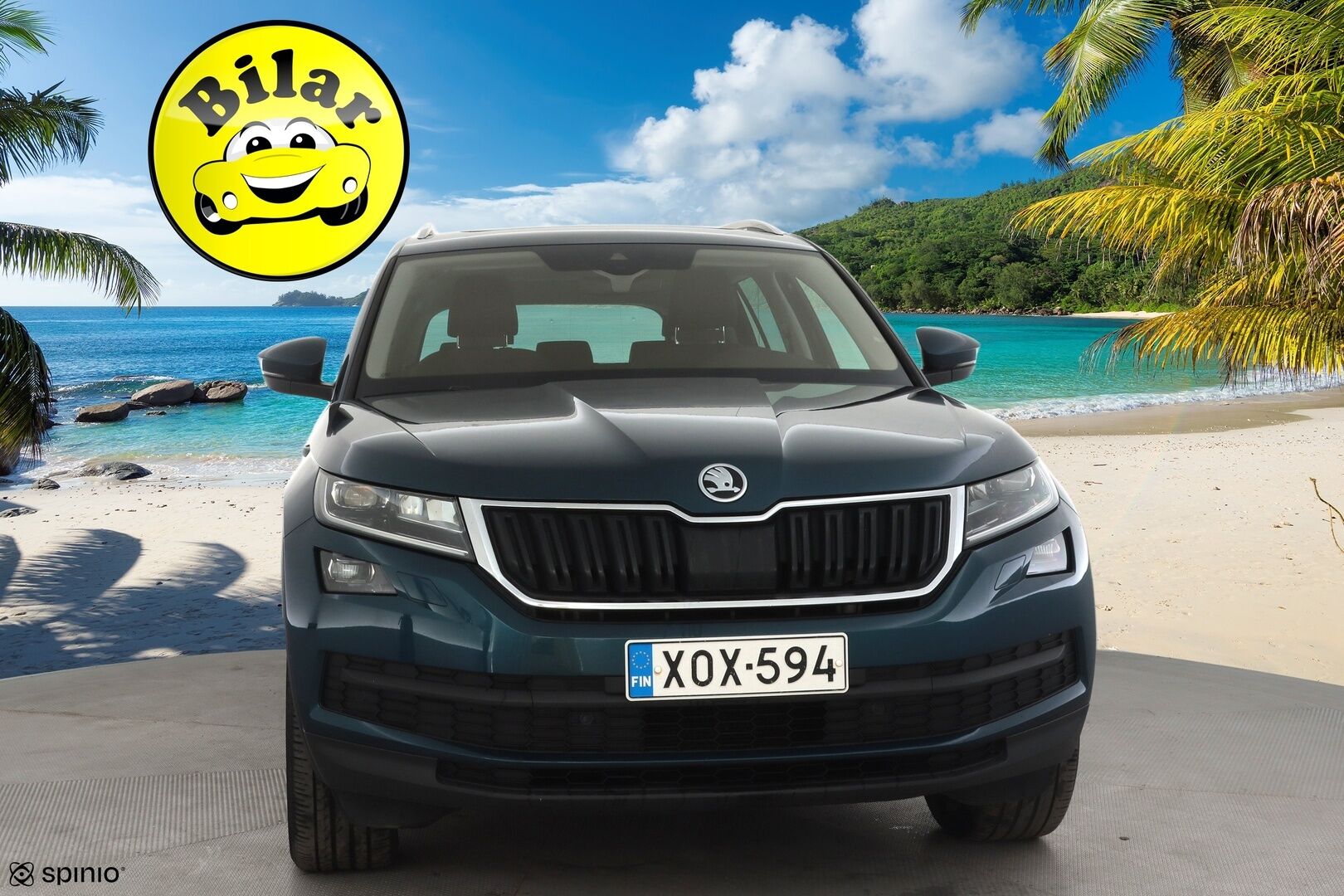Skoda Kodiaq 2018 1,4 TSI 4x4 Style DSG Autom. - ACC | Webasto | Muisitpenkit | Canton | P.Kamera | Puolinahat | Keyless | LED | Apple&Android | 1.Om Suomi-auto | Kahdet Renkaat