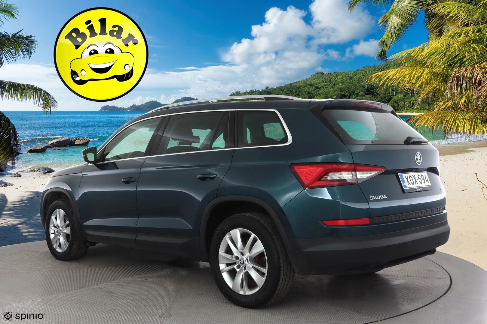 Skoda Kodiaq 2018 1,4 TSI 4x4 Style DSG Autom. - ACC | Webasto | Muisitpenkit | Canton | P.Kamera | Puolinahat | Keyless | LED | Apple&Android | 1.Om Suomi-auto | Kahdet Renkaat