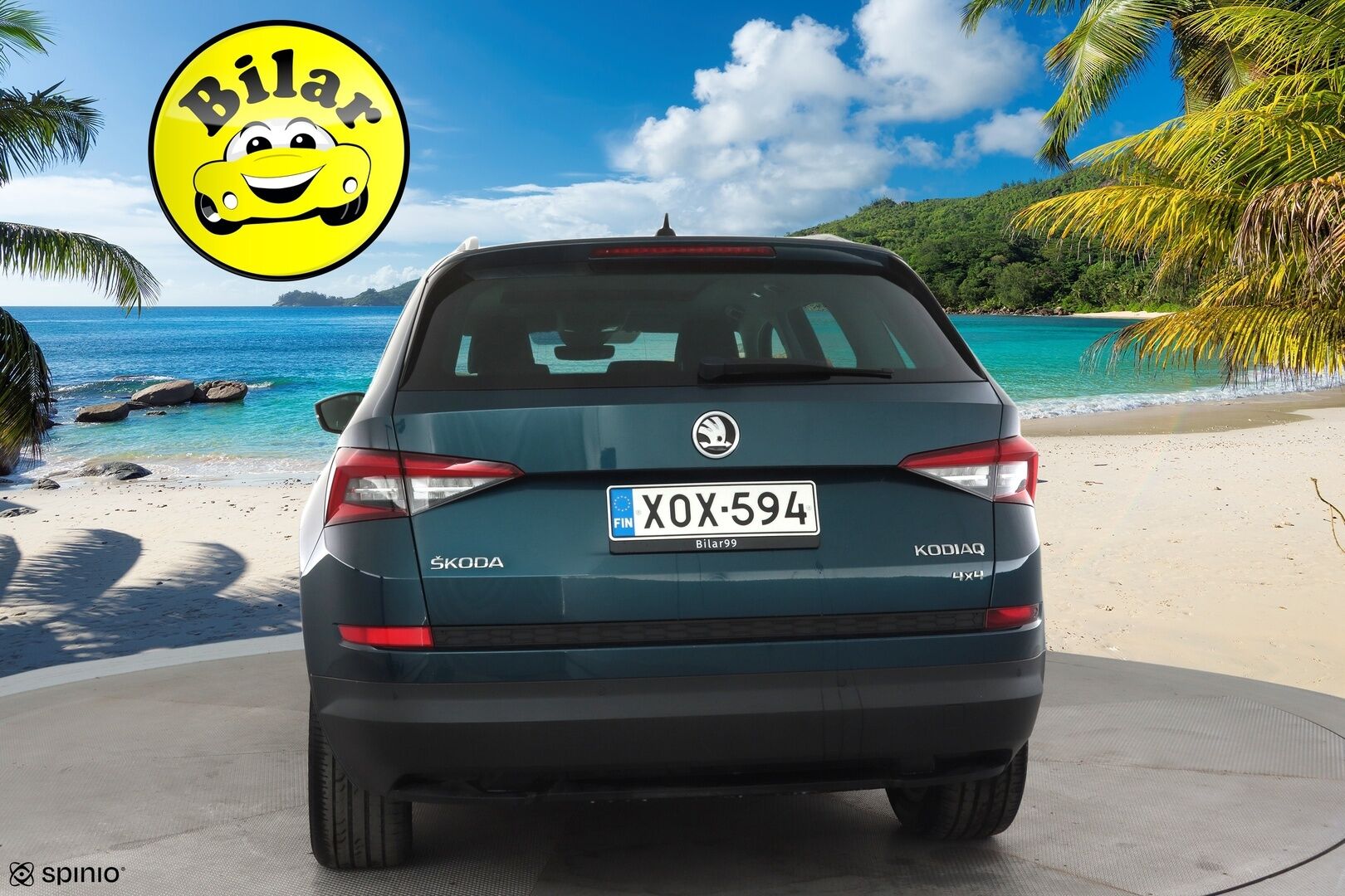 Skoda Kodiaq 2018 1,4 TSI 4x4 Style DSG Autom. - ACC | Webasto | Muisitpenkit | Canton | P.Kamera | Puolinahat | Keyless | LED | Apple&Android | 1.Om Suomi-auto | Kahdet Renkaat