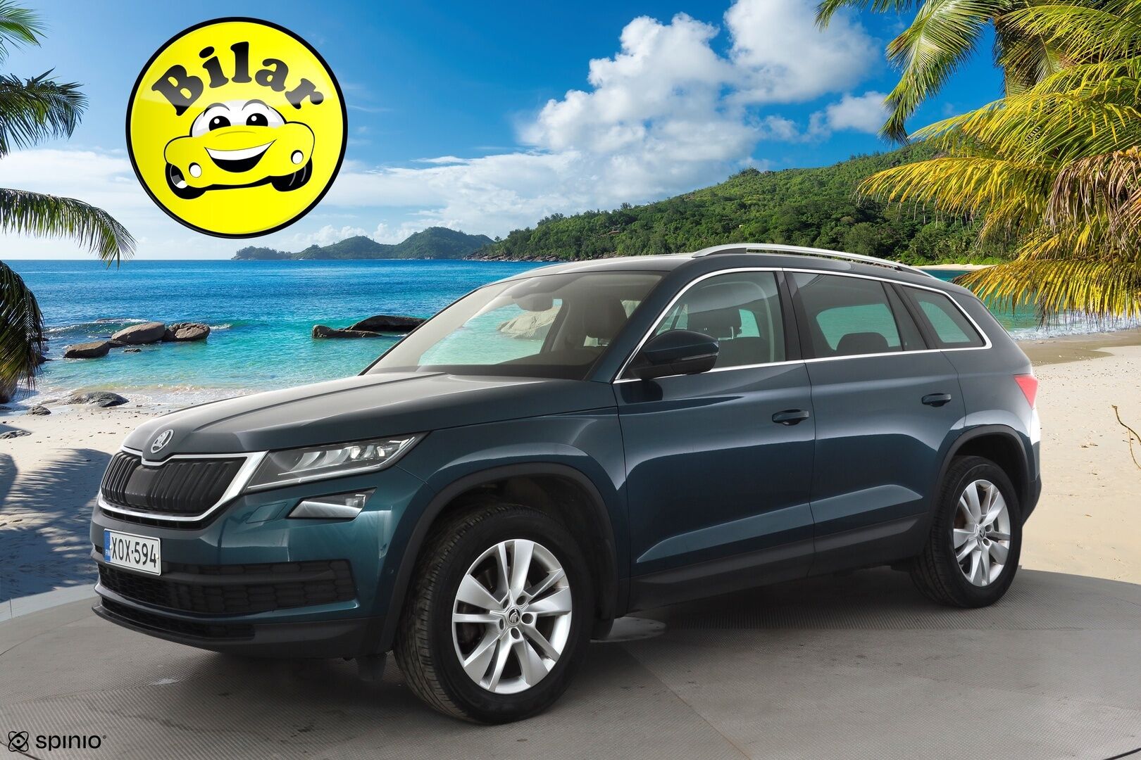 Skoda Kodiaq 2018 1,4 TSI 4x4 Style DSG Autom. - ACC | Webasto | Muisitpenkit | Canton | P.Kamera | Puolinahat | Keyless | LED | Apple&Android | 1.Om Suomi-auto | Kahdet Renkaat