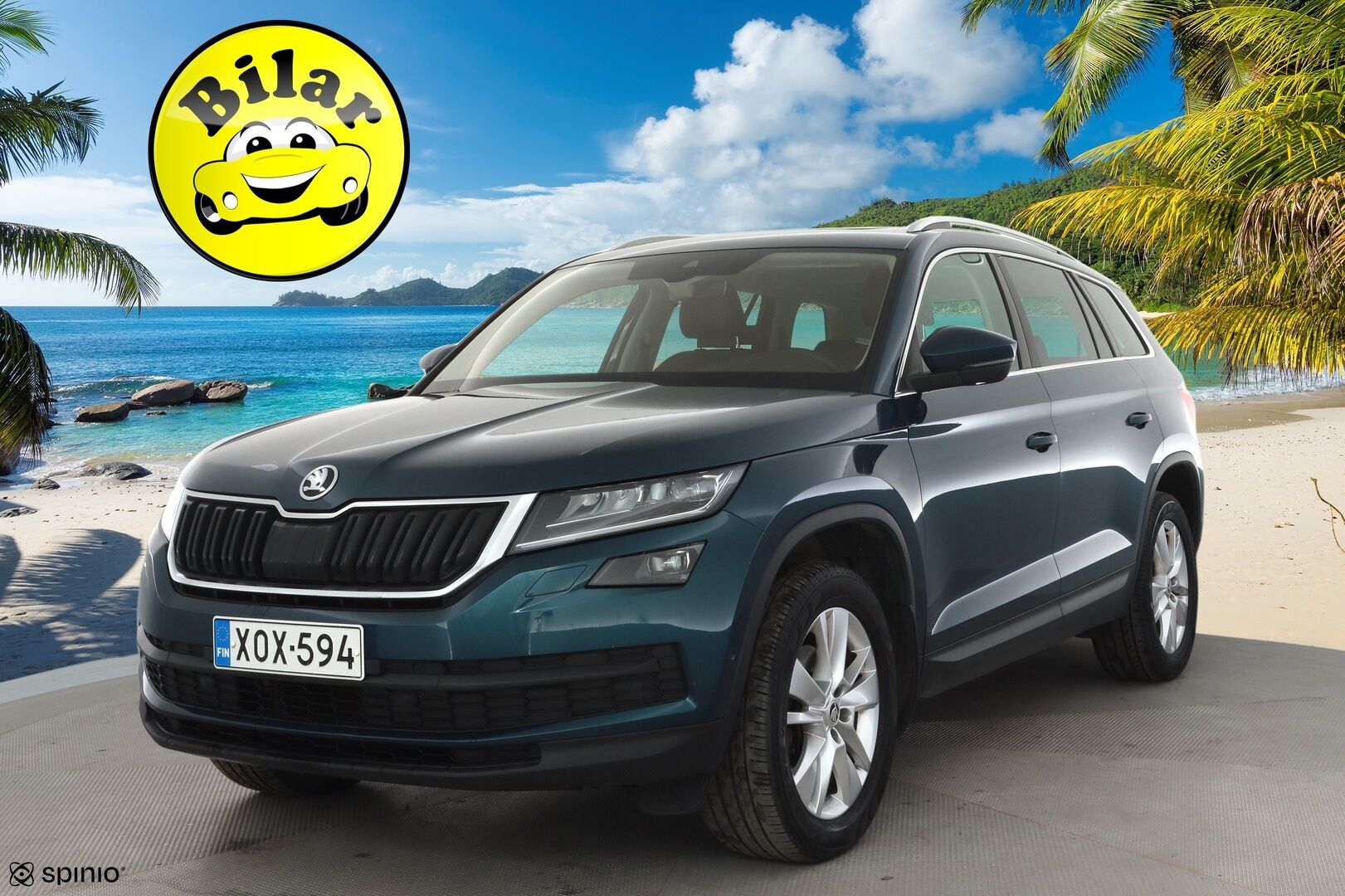 Skoda Kodiaq 2018 1,4 TSI 4x4 Style DSG Autom. - ACC | Webasto | Muisitpenkit | Canton | P.Kamera | Puolinahat | Keyless | LED | Apple&Android | 1.Om Suomi-auto | Kahdet Renkaat