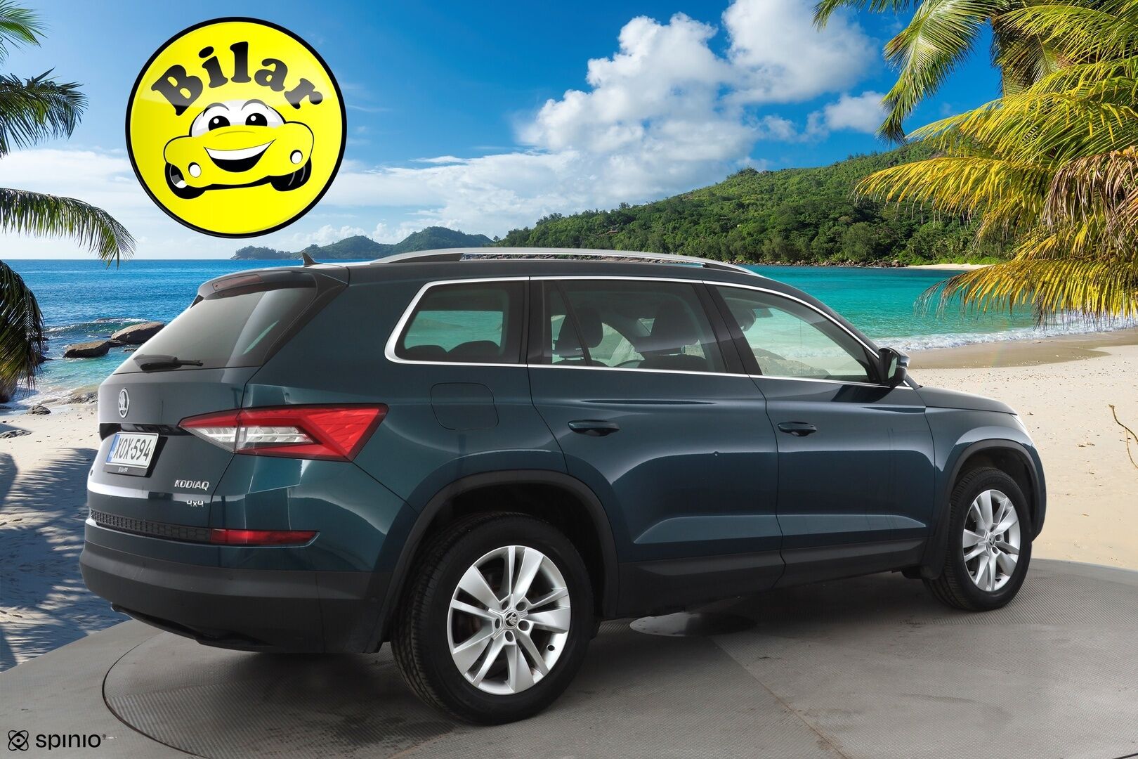 Skoda Kodiaq 2018 1,4 TSI 4x4 Style DSG Autom. - ACC | Webasto | Muisitpenkit | Canton | P.Kamera | Puolinahat | Keyless | LED | Apple&Android | 1.Om Suomi-auto | Kahdet Renkaat