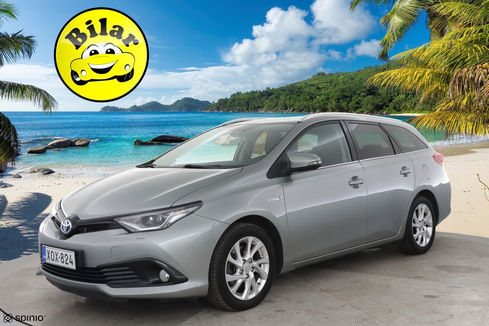 Toyota Auris 2018 Touring Sports 1,8 Hybrid Active Edition - Suomi-Auto / Navigaattori / Bluetooth / Peruutuskamera
