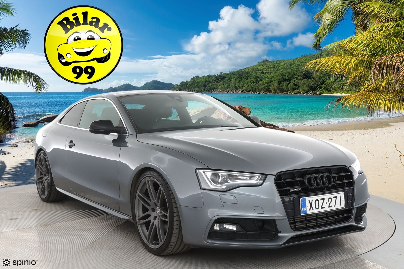 Audi A5 2012 Coupé 3,0 V6 TDI DPF 180 kW quattro S tronic-autom. ** Bang&Olufsen Premium / Webasto / Kattoluukku / S-Line / Nahka-Alcantara sisusta / ACC ** - HULLUT AVAJAISHULINAT KORKOTARJOUS 3,29 %