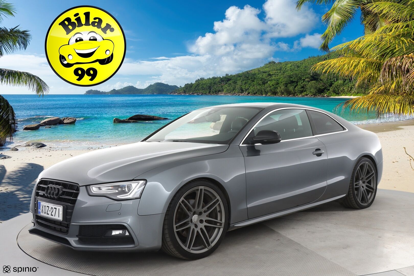 Audi A5 2012 Coupé 3,0 V6 TDI DPF 180 kW quattro S tronic-autom. ** Bang&Olufsen Premium / Webasto / Kattoluukku / S-Line / Nahka-Alcantara sisusta / ACC ** - HULLUT AVAJAISHULINAT KORKOTARJOUS 3,29 %