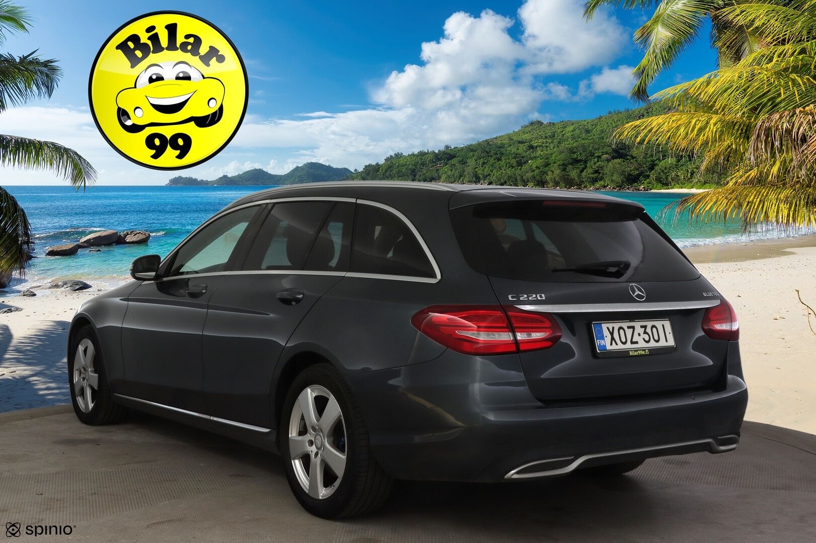 Mercedes-Benz C 2015 C 220 BlueTec T A Premium Business * Webasto / Koukku / Sähkökontti / LED High.Perf * - * Hyvin huollettu! / 2x Renkaat & Vanteet *