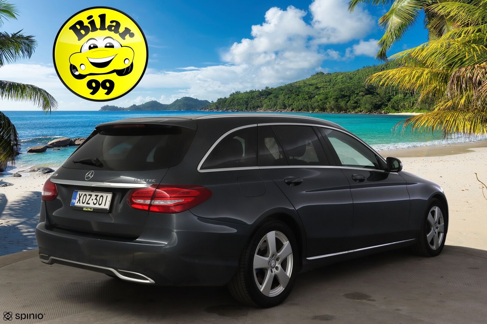 Mercedes-Benz C 2015 C 220 BlueTec T A Premium Business * Webasto / Koukku / Sähkökontti / LED High.Perf * - * Hyvin huollettu! / 2x Renkaat & Vanteet *
