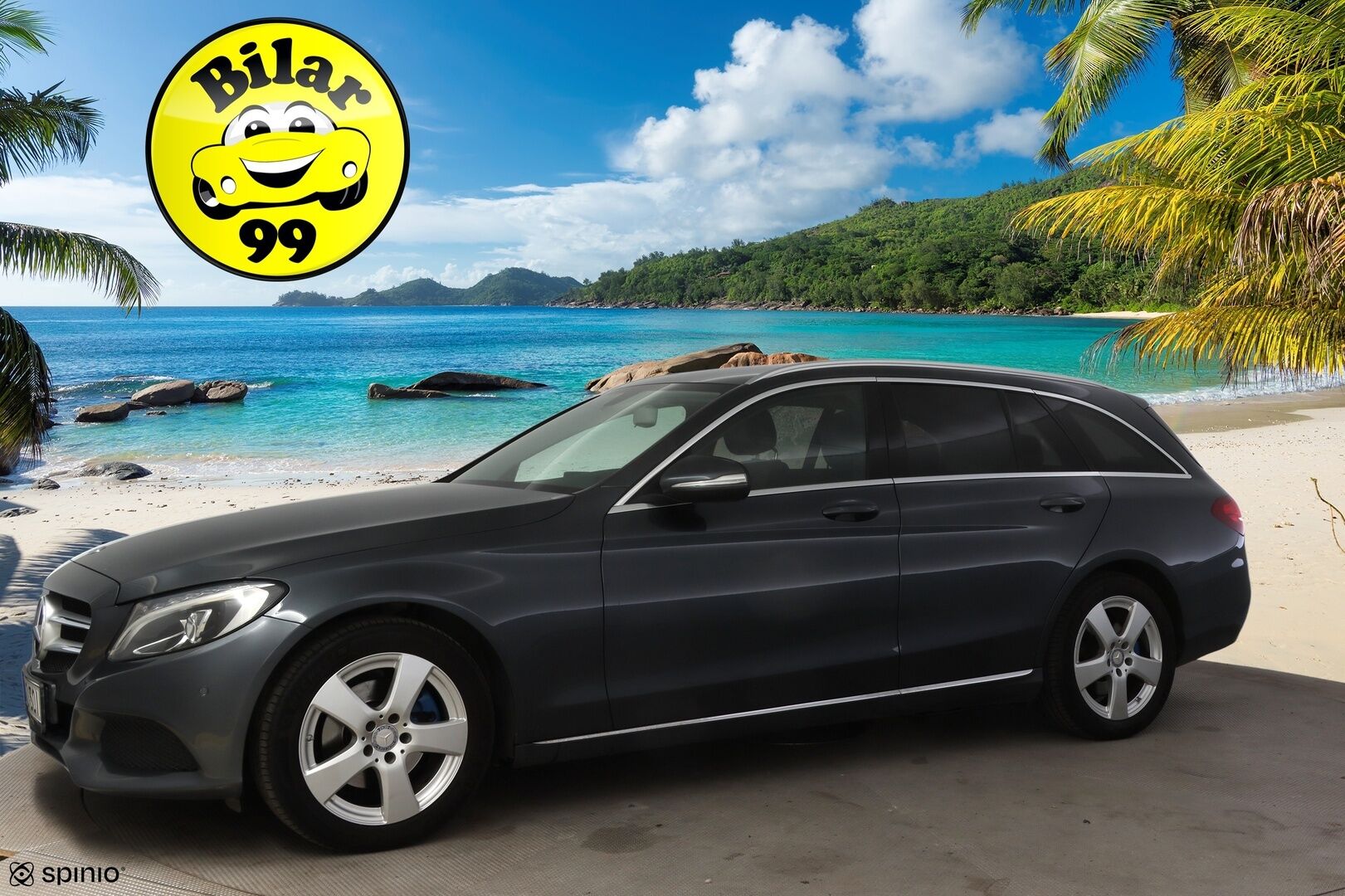 Mercedes-Benz C 2015 C 220 BlueTec T A Premium Business * Webasto / Koukku / Sähkökontti / LED High.Perf * - * Hyvin huollettu! / 2x Renkaat & Vanteet *