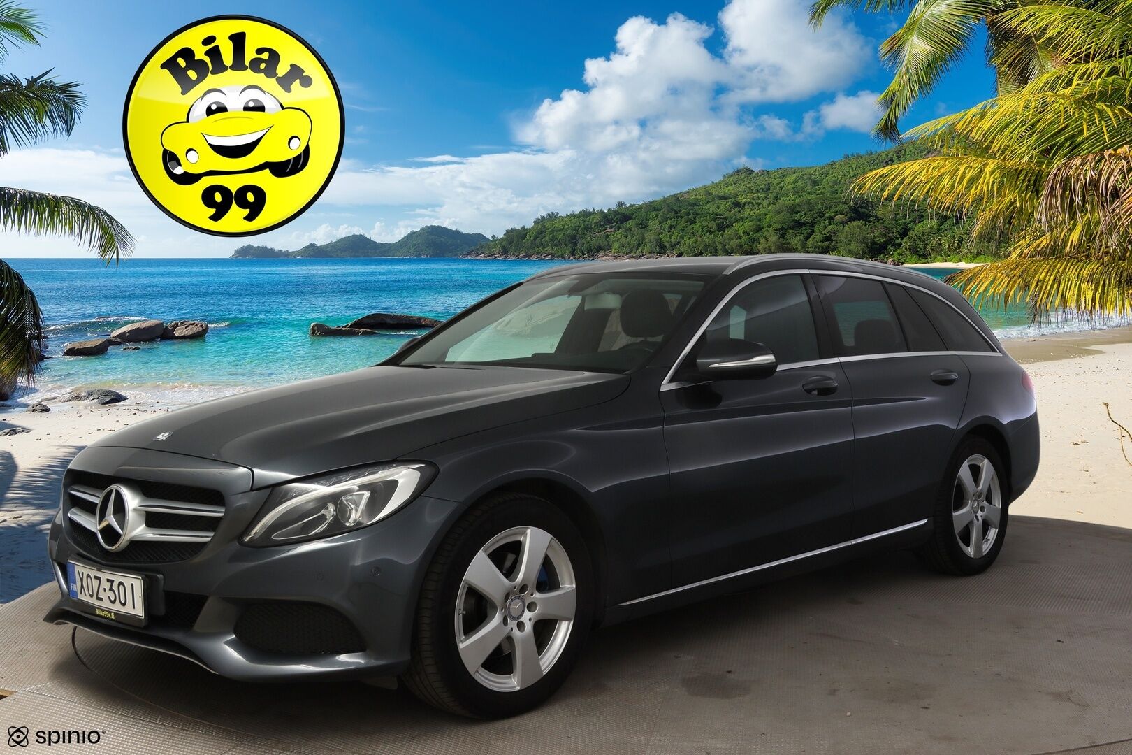 Mercedes-Benz C 2015 C 220 BlueTec T A Premium Business * Webasto / Koukku / Sähkökontti / LED High.Perf * - * Hyvin huollettu! / 2x Renkaat & Vanteet *