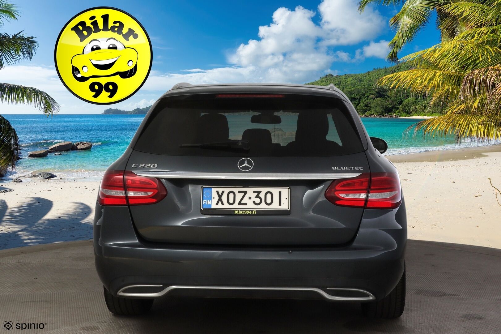 Mercedes-Benz C 2015 C 220 BlueTec T A Premium Business * Webasto / Koukku / Sähkökontti / LED High.Perf * - * Hyvin huollettu! / 2x Renkaat & Vanteet *