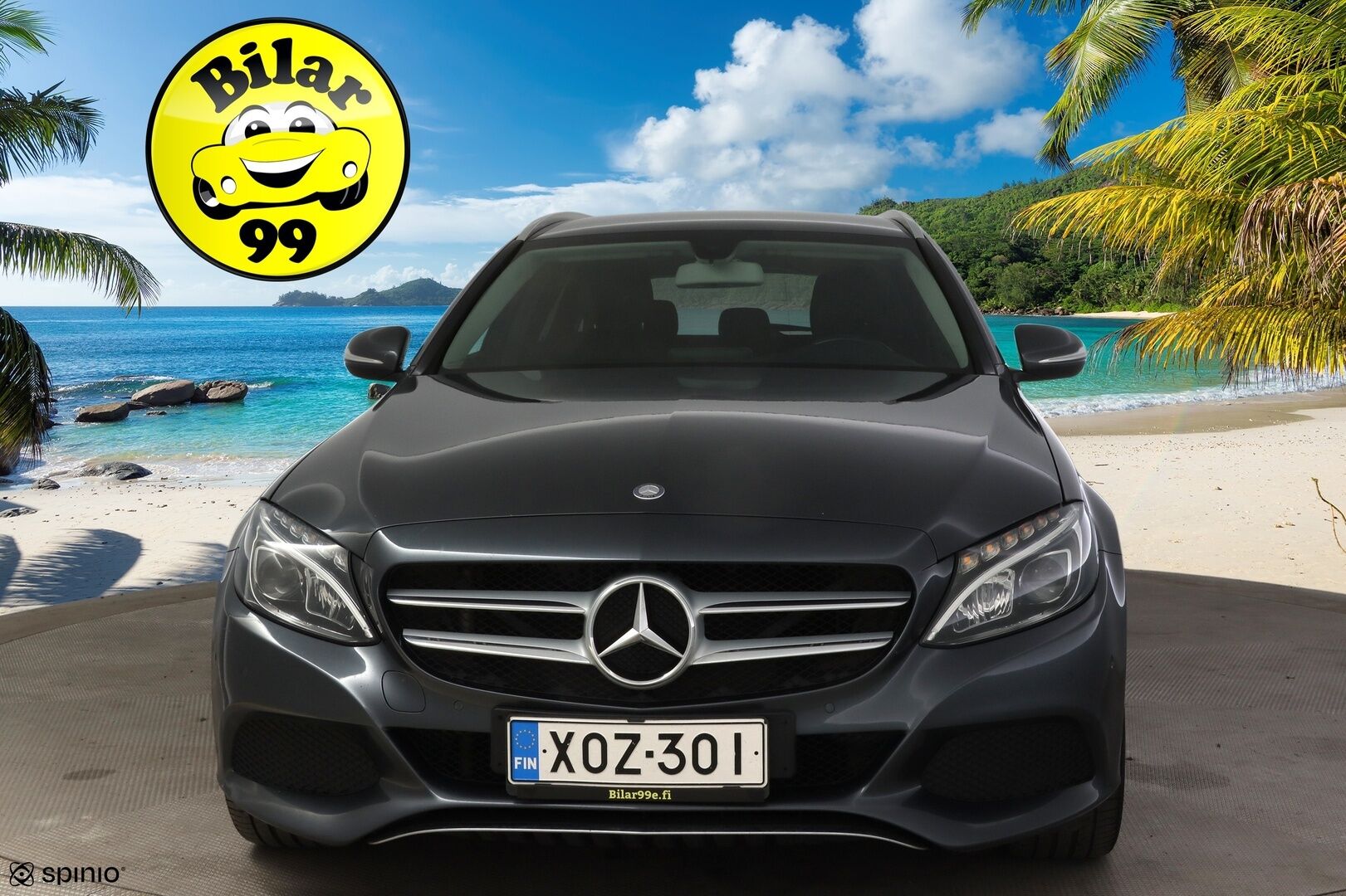 Mercedes-Benz C 2015 C 220 BlueTec T A Premium Business * Webasto / Koukku / Sähkökontti / LED High.Perf * - * Hyvin huollettu! / 2x Renkaat & Vanteet *