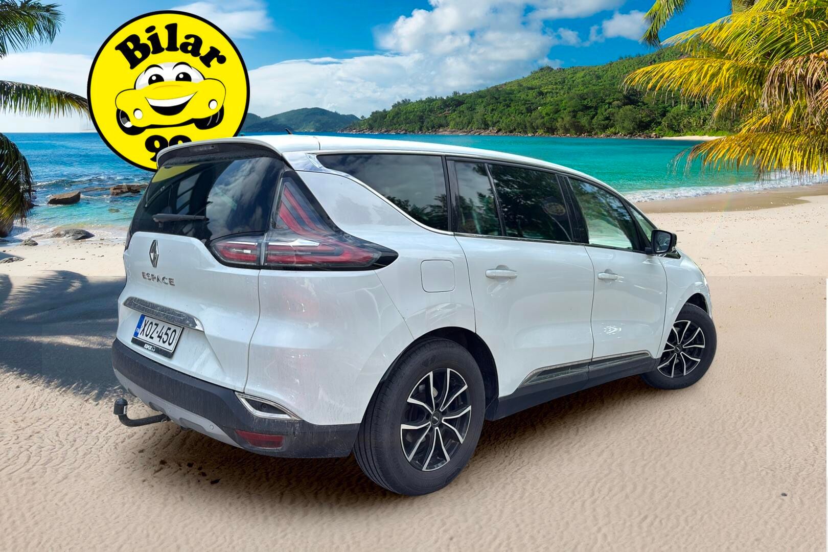 Renault Espace 2018 dCi 160 Twin Turbo EDC-aut Business* Adapt. Vak / Hieronta / Puolinahat sähkösäädöllä / Panorama / HUD / BLISS / Adapt. Led* - Todella kattavasti varusteltu 7- paikkainen perheauto / Juuri huollettu!