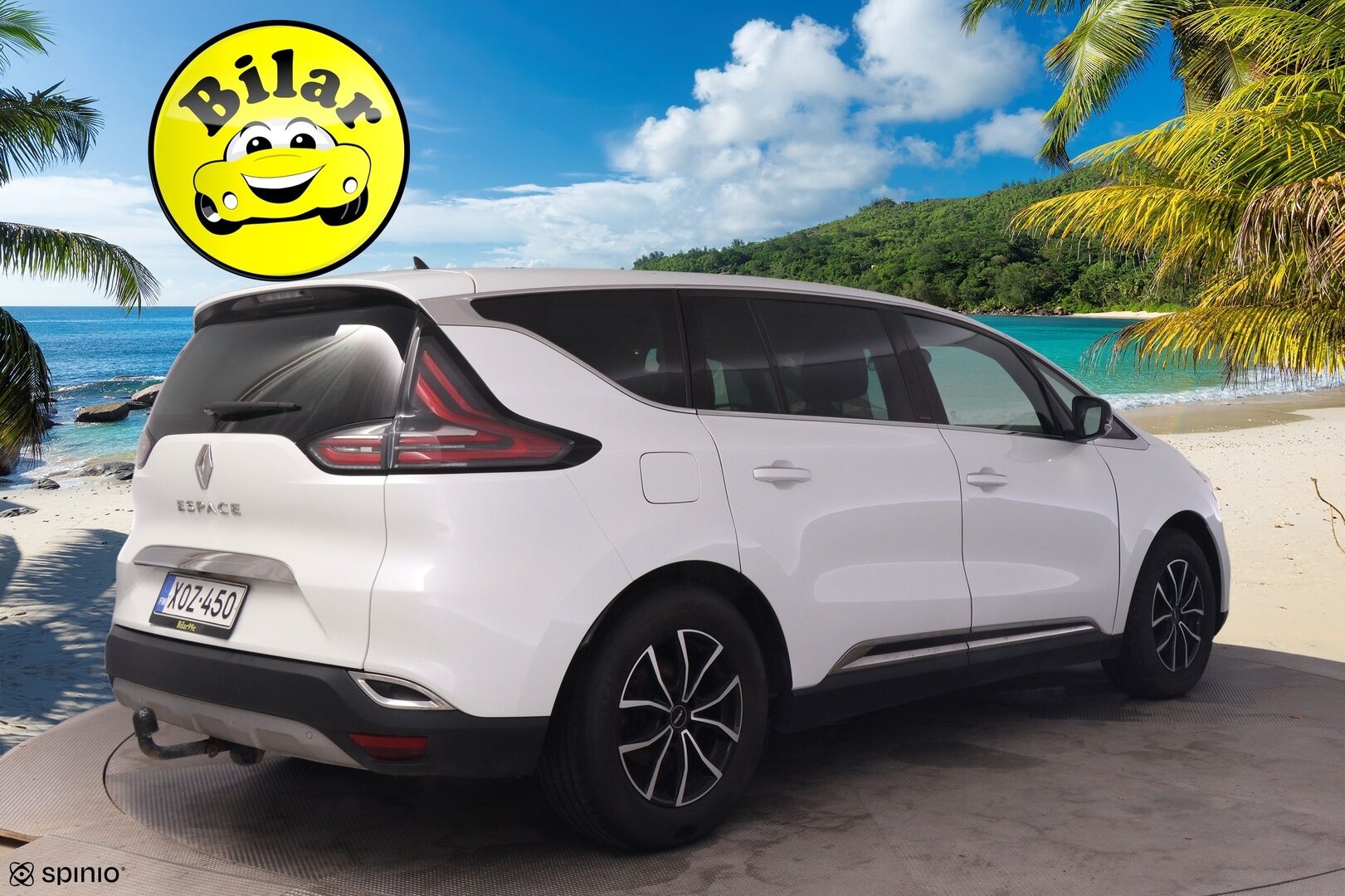Renault Espace 2018 dCi 160 Twin Turbo EDC-aut Business *Myydään huutokaupat.com* - Todella kattavasti varusteltu 7- paikkainen perheauto / Juuri huollettu ja leimattu!