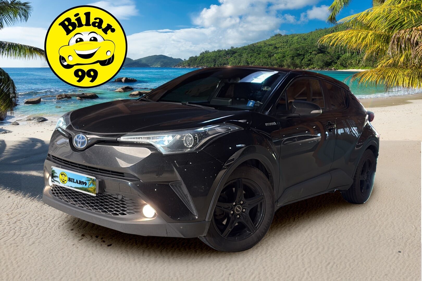 Toyota C-HR 2018 1,8 Hybrid Active - Merkkihuollettu | ACC | Lohko&Sisäpistoke | Navi | Peruutuskamera | Lane Assist | 2x Hyvät Renkaat Aluvantein!
