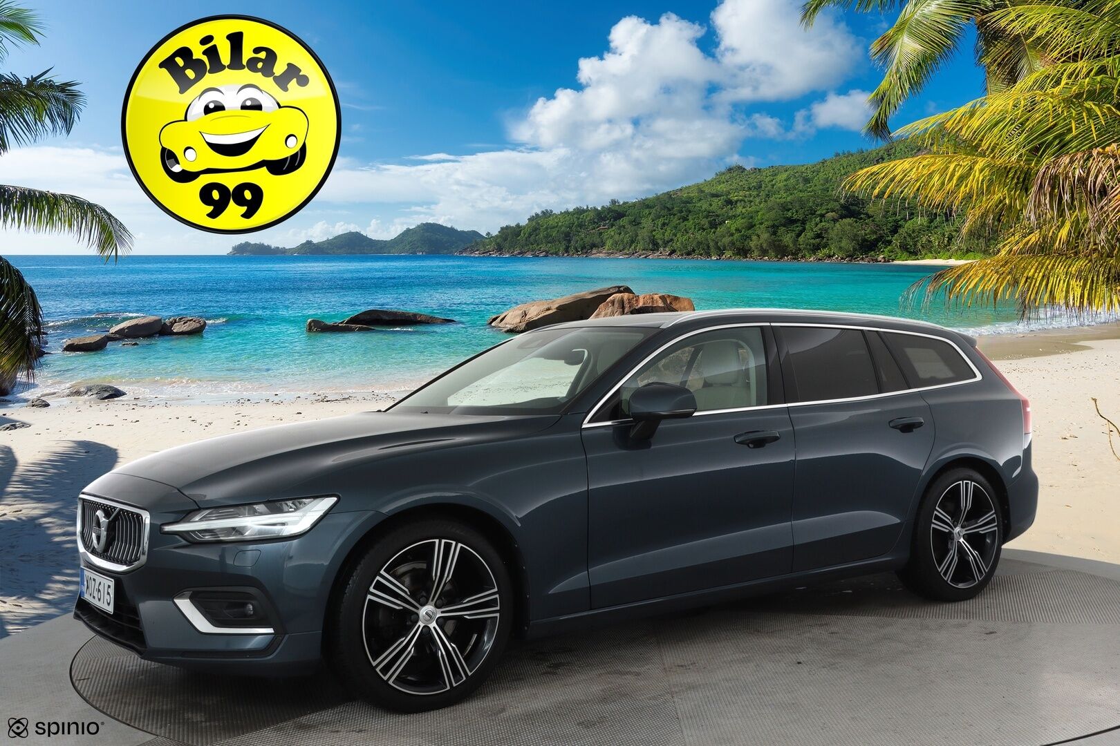 Volvo V60 2019 D4 Business Inscription aut **Panorama / Muistipenkki / Webasto / H&K / Adapt.vakkari / Vaaleat nahat / P.kamera** - Suomi-auto / Merkkihuollettu / Kahdet renkaat aluvanteilla