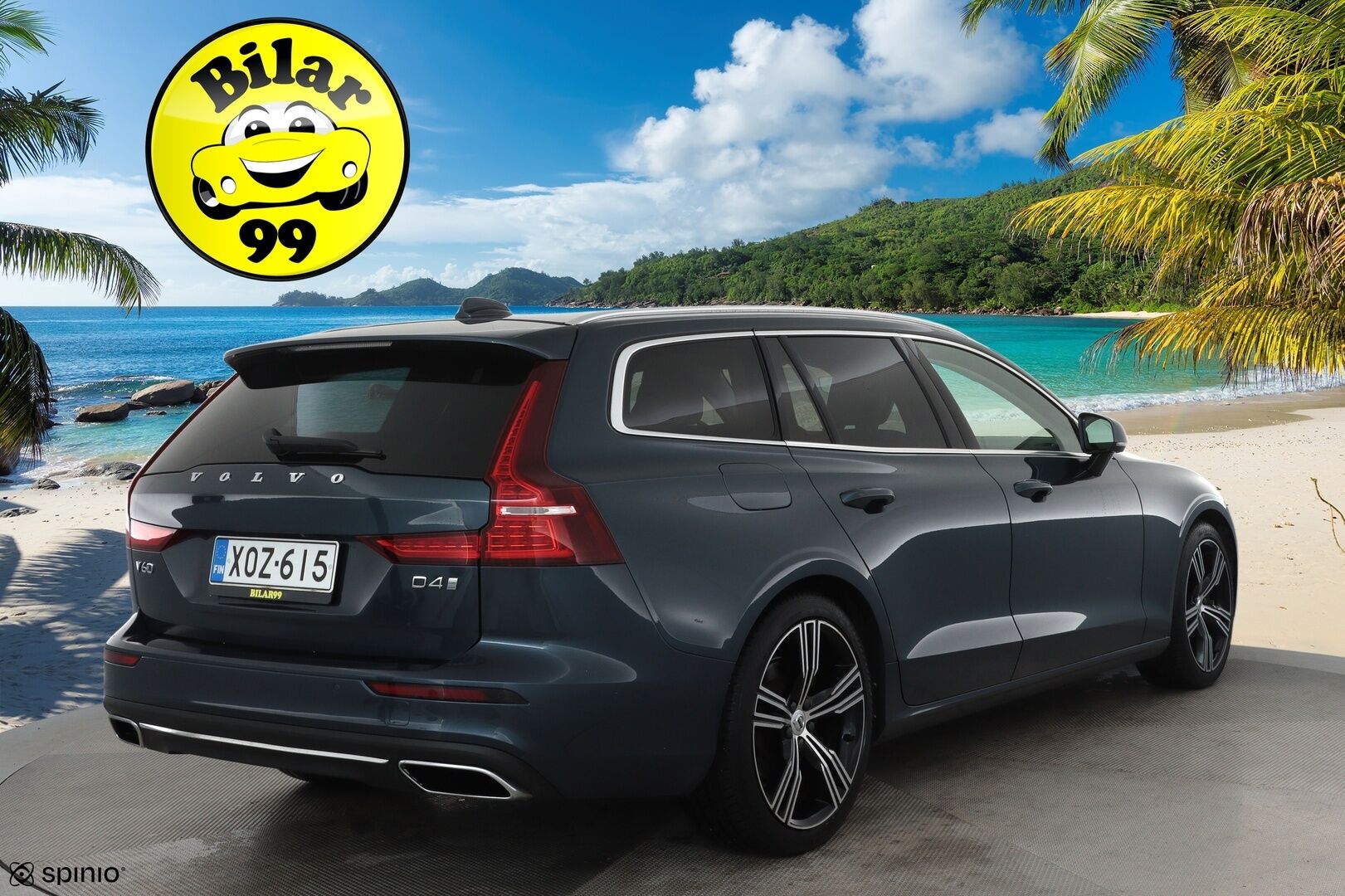 Volvo V60 2019 D4 Business Inscription aut **Panorama / Muistipenkki / Webasto / H&K / Adapt.vakkari / Vaaleat nahat / P.kamera** - Suomi-auto / Merkkihuollettu / Kahdet renkaat aluvanteilla