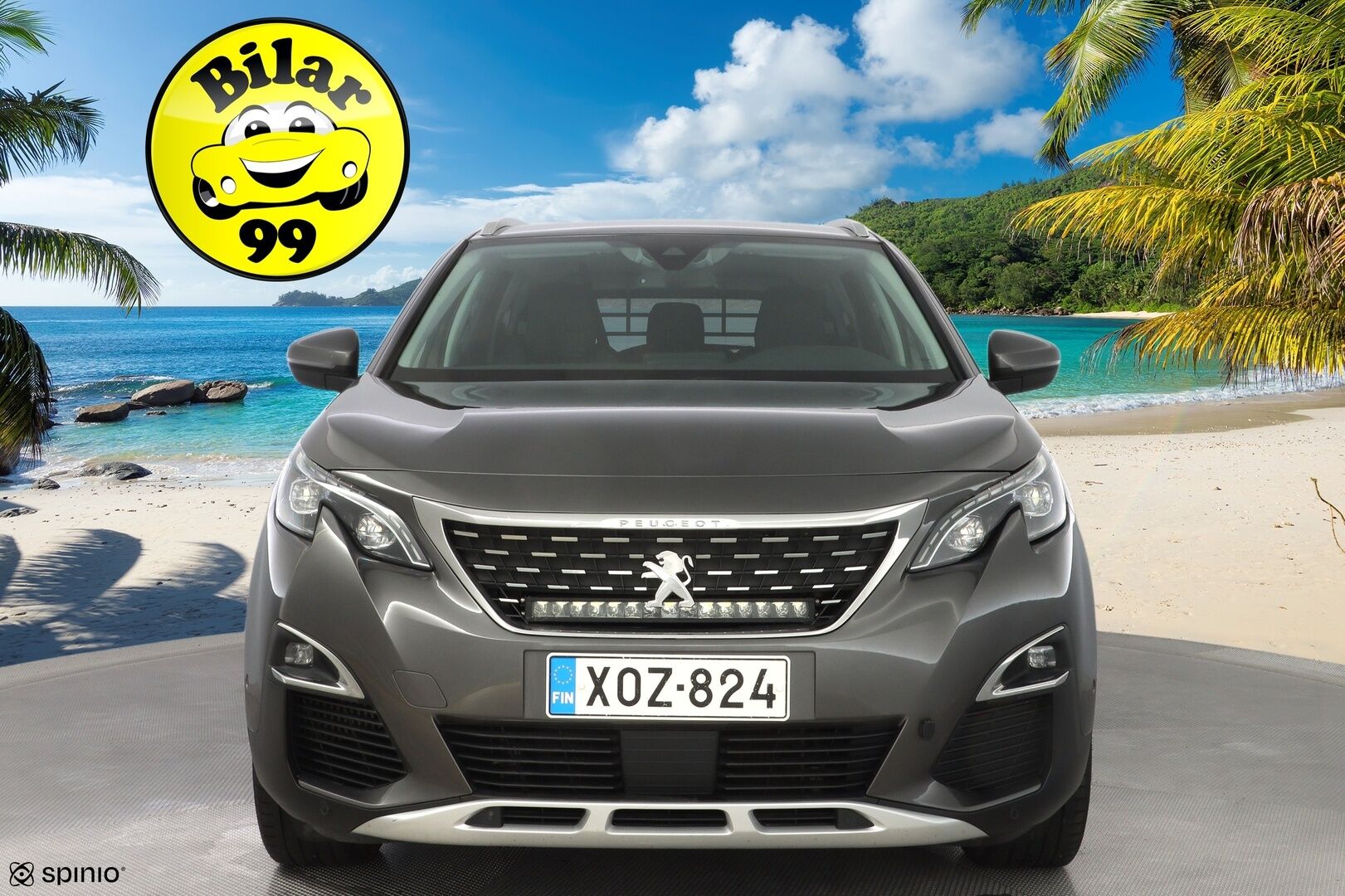 Peugeot 5008 2018 Allure PureTech 130 Automaatti *BLIS / Keyless / Vakkari / Tutkat / Lohko* - 7-paikkainen / Suomi-auto / Kahdet renkaat alumiinivantein / Viimeisin huolto 2/25 / Jakohihna 100tkm kohdalla