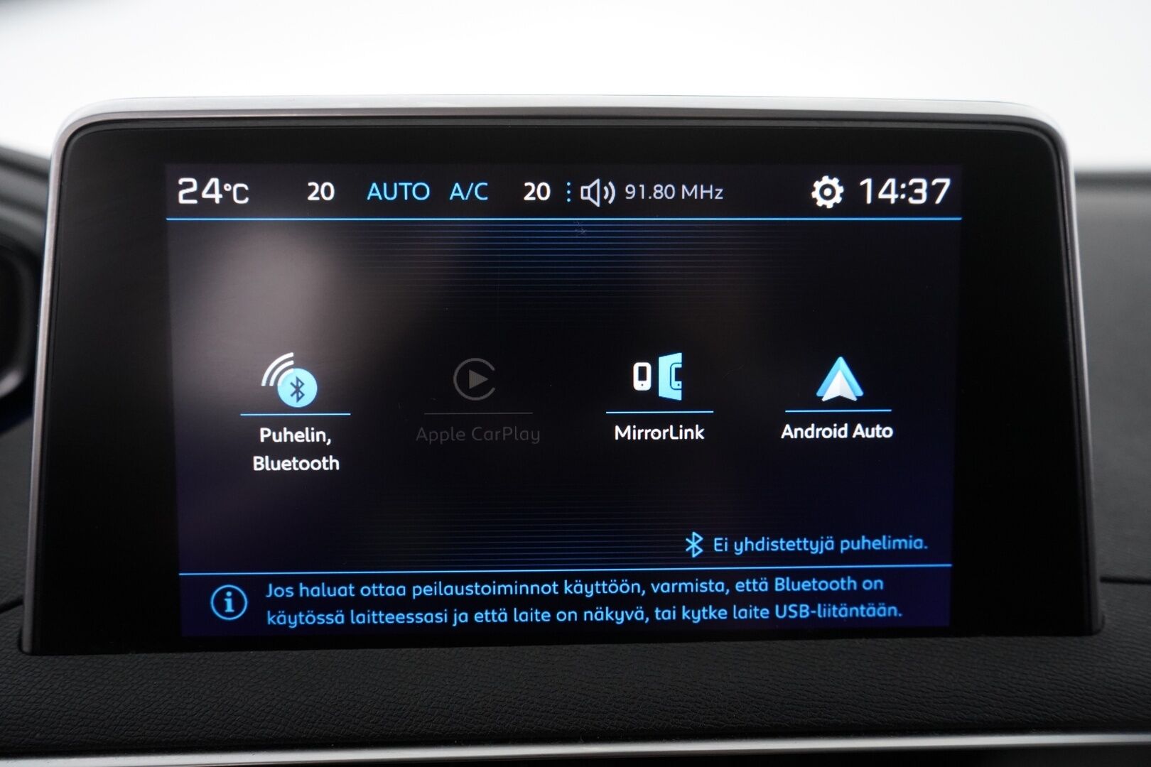 Peugeot 5008 2018 Allure PureTech 130 Automaatti *BLIS / Keyless / Vakkari / Tutkat / Lohko* - 7-paikkainen / Suomi-auto / Kahdet renkaat alumiinivantein / Viimeisin huolto 2/25 / Jakohihna 100tkm kohdalla