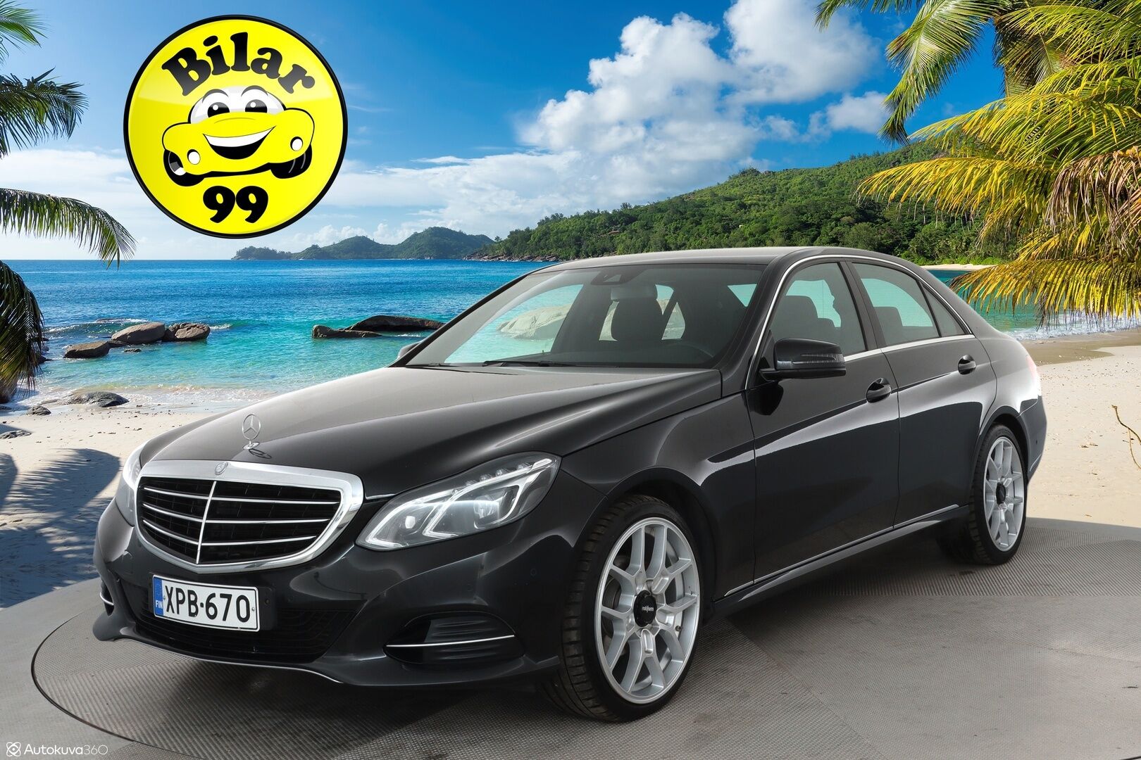 Mercedes-Benz E 2015 220 BlueTec A Business **Facelift / ILS-LED / Apple&Android / Vakkari / P.tutkat / Kahdet renkaat**