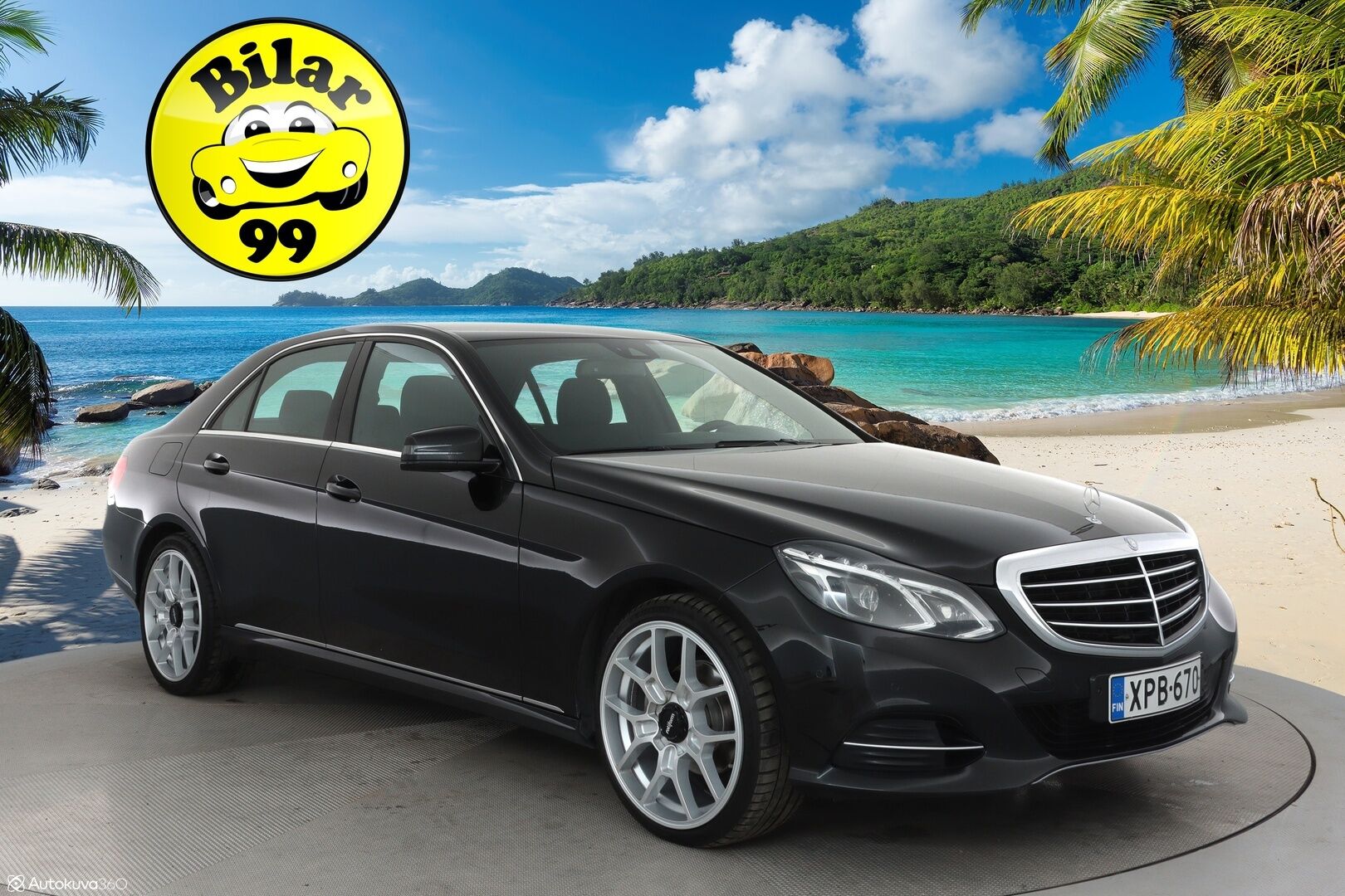 Mercedes-Benz E 2015 220 BlueTec A Business **Facelift / ILS-LED / Apple&Android / Vakkari / P.tutkat / Kahdet renkaat**