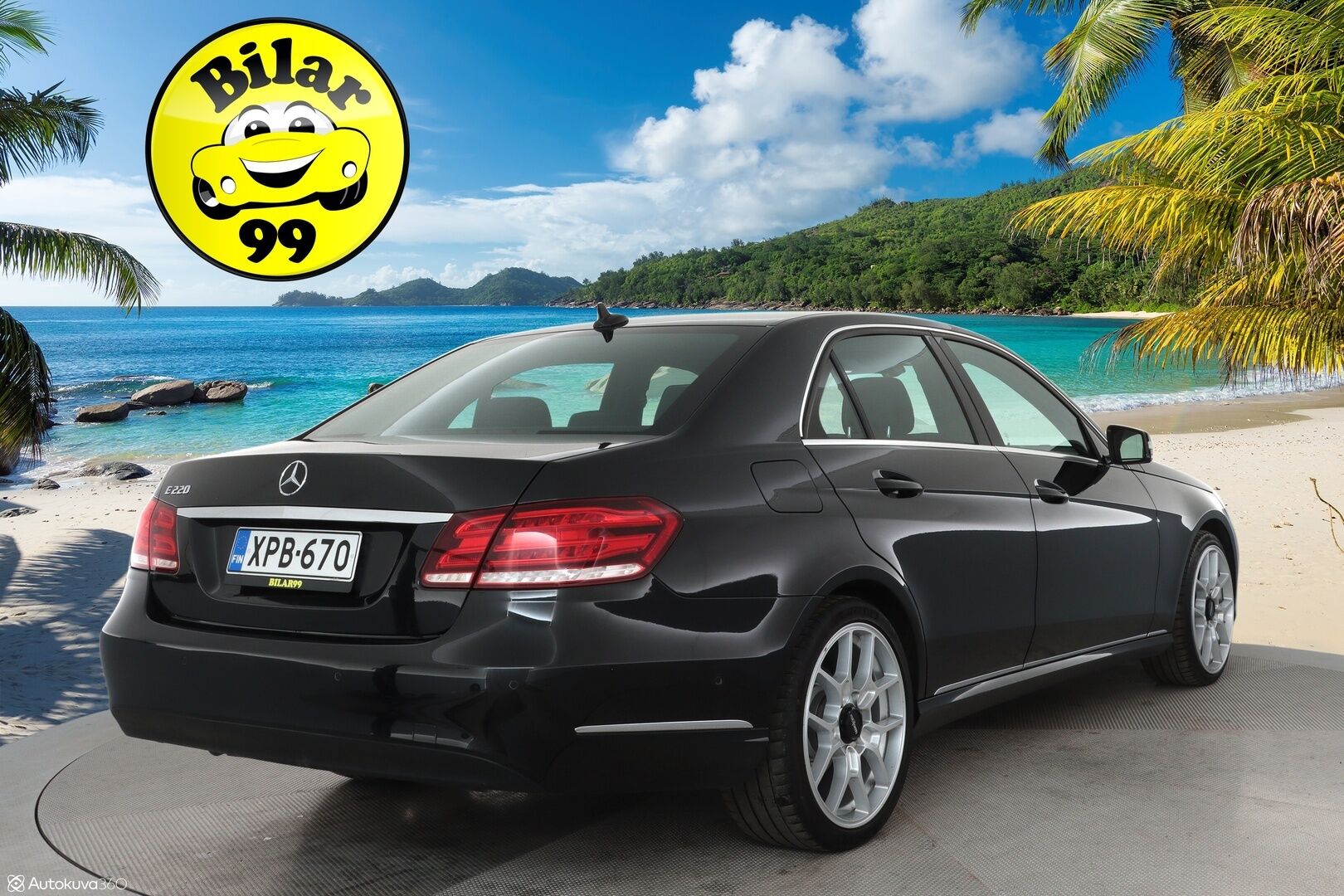 Mercedes-Benz E 2015 220 BlueTec A Business **Facelift / ILS-LED / Apple&Android / Vakkari / P.tutkat / Kahdet renkaat**