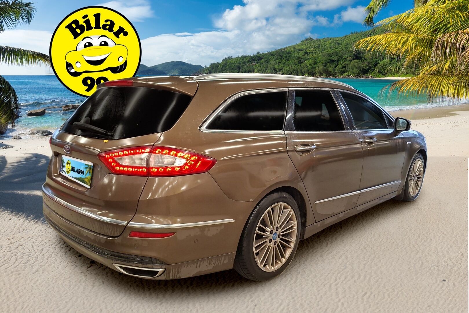 Ford Mondeo 2016 2,0 TDCi 180hv PowerShift Wagon AWD Vignale - |Webasto |  ACC | Panoraama | Nahkasisusta | BLIS | P-Kamera | Lämm.Tuulilasi | Ratinlämmitys |