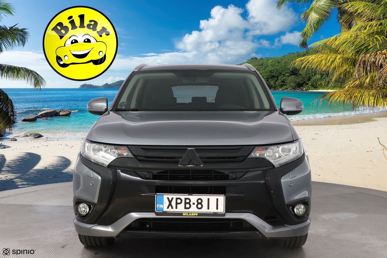 Mitsubishi OUTLANDER PHEV 2016 Instyle Navi 4WD - Rockford Fosgate | Peruutuskamera | Vetokoukku | Nahka-Alcantara | Vakkari | Navi | Näyttävä!