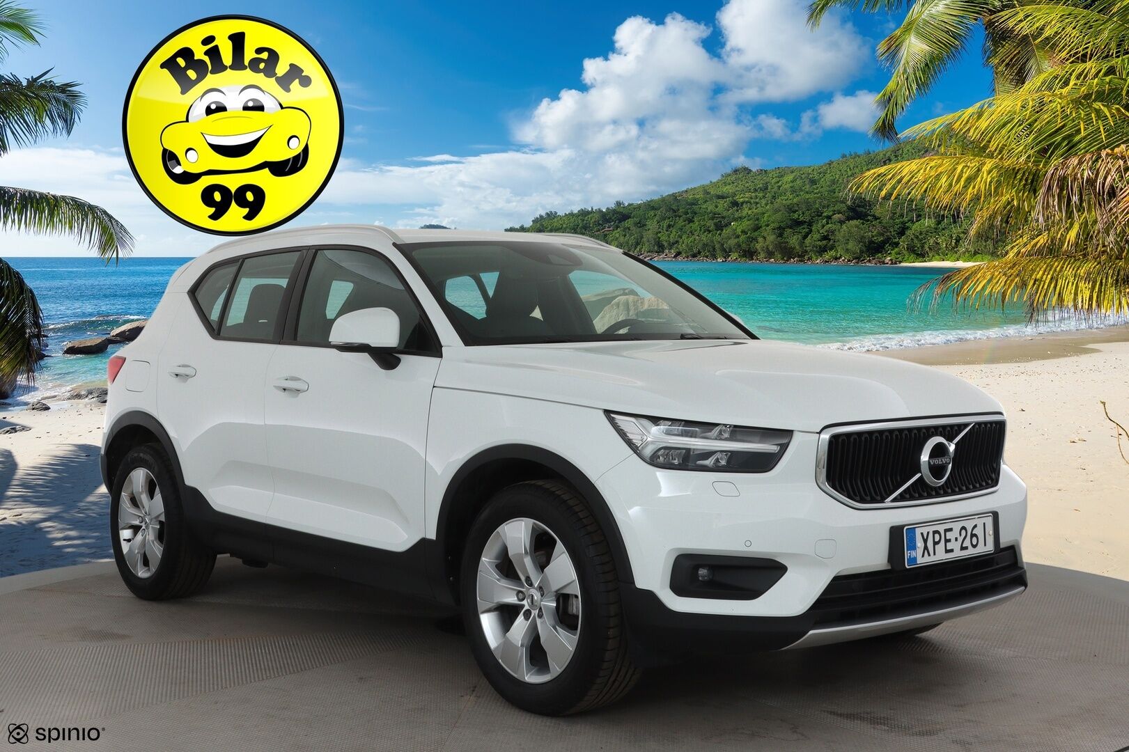 Volvo XC40 2020 D3 Business aut **Adapt.vakkari / Webasto / Sähköpenkit / Muistipenkki / P.tutkat / KeylessGo / Digimittaristo** - 1.Om Suomi-auto / Kahdet renkaat aluvanteilla / Merkkihuollettu / Mustat nahat / Penkinlämmittimet takana / Sähköluukku