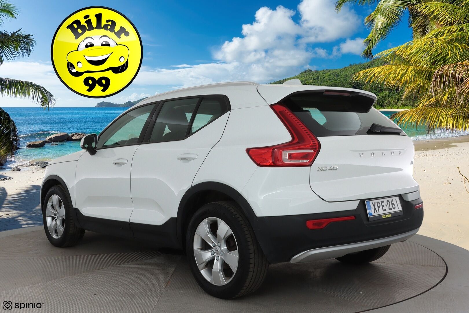 Volvo XC40 2020 D3 Business aut **Adapt.vakkari / Webasto / Sähköpenkit / Muistipenkki / P.tutkat / KeylessGo / Digimittaristo** - 1.Om Suomi-auto / Kahdet renkaat aluvanteilla / Merkkihuollettu / Mustat nahat / Penkinlämmittimet takana / Sähköluukku