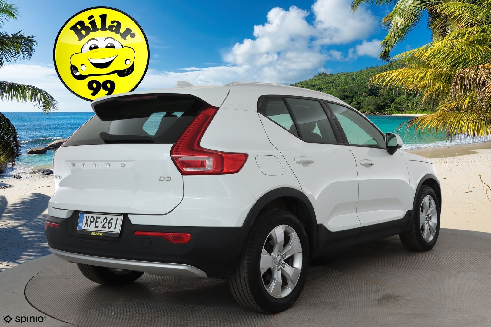 Volvo XC40 2020 D3 Business aut **Adapt.vakkari / Webasto / Sähköpenkit / Muistipenkki / P.tutkat / KeylessGo / Digimittaristo** - 1.Om Suomi-auto / Kahdet renkaat aluvanteilla / Merkkihuollettu / Mustat nahat / Penkinlämmittimet takana / Sähköluukku