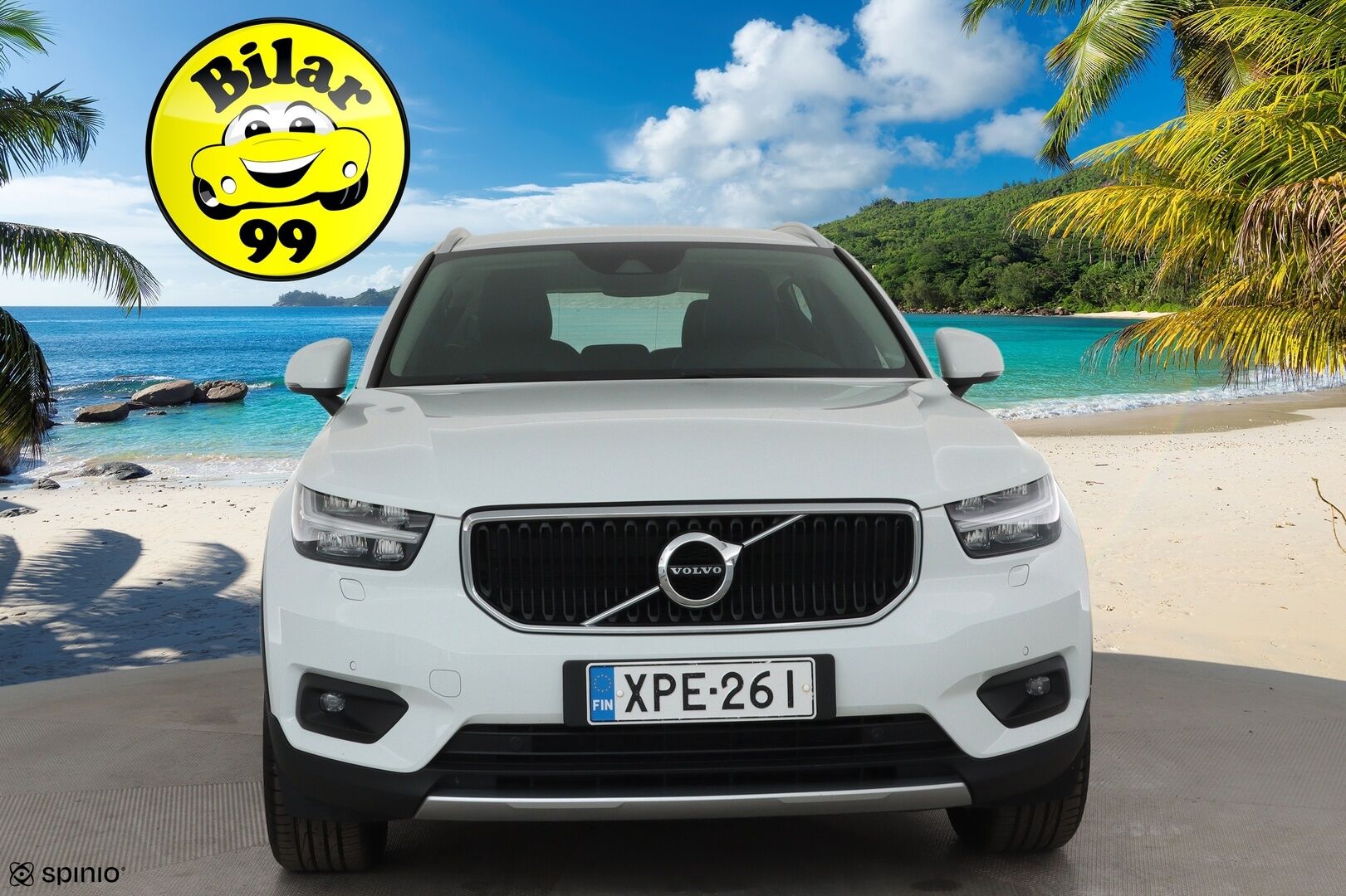 Volvo XC40 2020 D3 Business aut **Adapt.vakkari / Webasto / Sähköpenkit / Muistipenkki / P.tutkat / KeylessGo / Digimittaristo** - 1.Om Suomi-auto / Kahdet renkaat aluvanteilla / Merkkihuollettu / Mustat nahat / Penkinlämmittimet takana / Sähköluukku