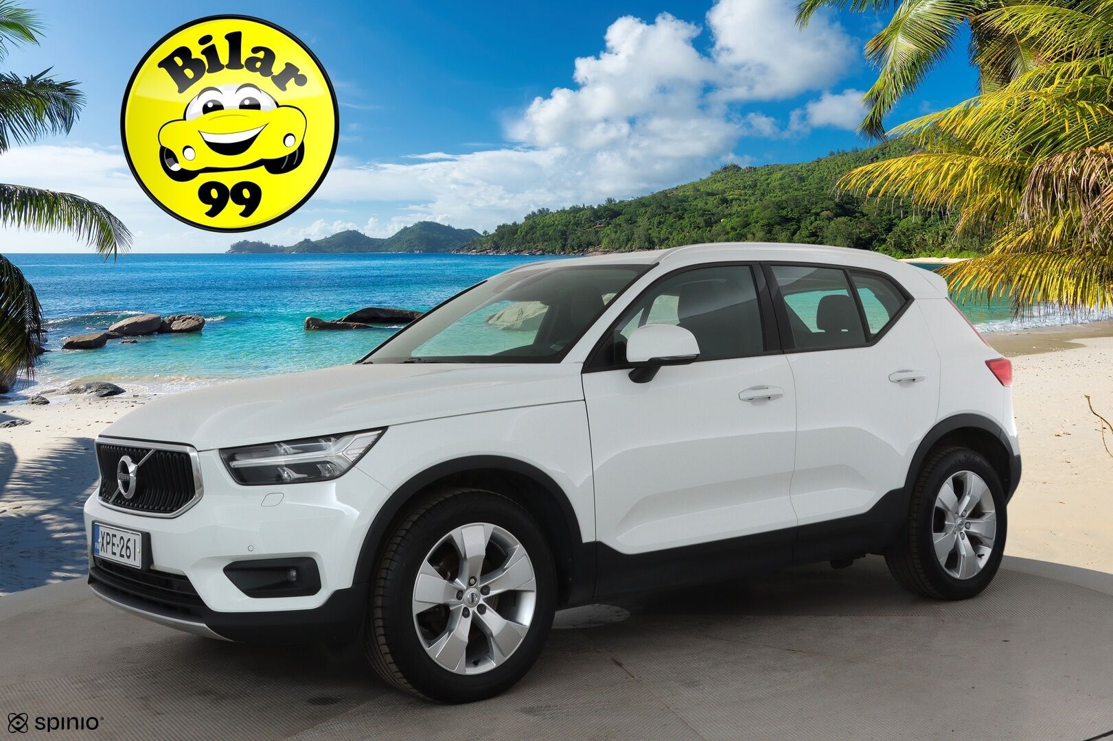 Volvo XC40 2020 D3 Business aut **Adapt.vakkari / Webasto / Sähköpenkit / Muistipenkki / P.tutkat / KeylessGo / Digimittaristo** - 1.Om Suomi-auto / Kahdet renkaat aluvanteilla / Merkkihuollettu / Mustat nahat / Penkinlämmittimet takana / Sähköluukku