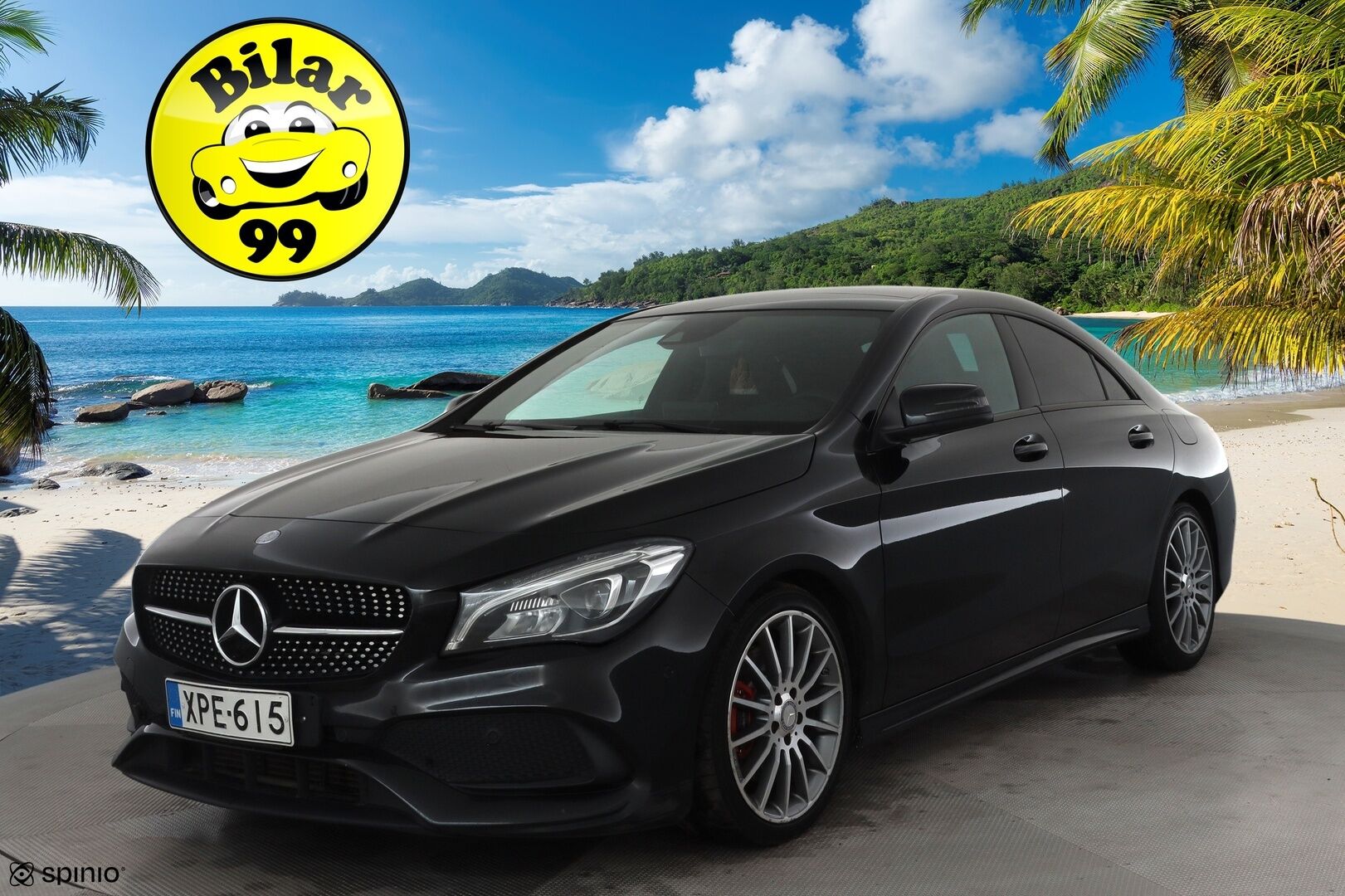 Mercedes-Benz CLA 2017 250 4Matic A Business AMG * LED-High Performance / P.Kamera / Sportpenkit / Kattoluukku / Vakkari / Sisätilanlämmitin * - Kahdet renkaat - HULLU BLACKWEEK KORKOTARJOUS 2,49%