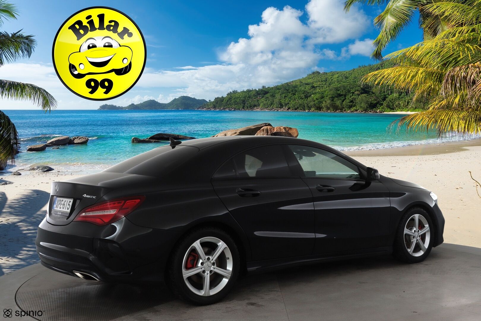 Mercedes-Benz CLA 2017 250 4Matic A Business AMG * LED-High Performance / IHC+ / P.Kamera / Hifit / Kattoluukku / Vakkari / Comand Navi * - AMG Sisä ja ulko paketilla / Kaukovaloautomatiikka / Tuoreet Michelin nastat