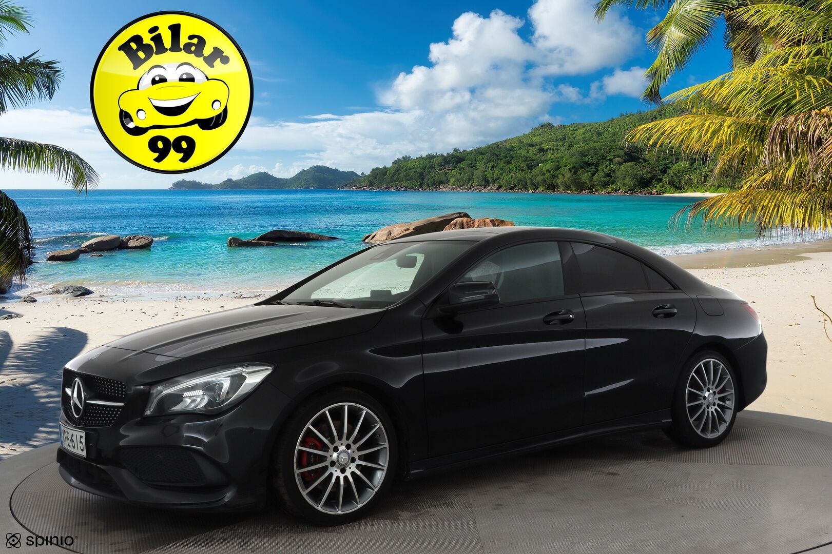 Mercedes-Benz CLA 2017 250 4Matic A Business AMG * LED-High Performance / IHC+ / P.Kamera / Hifit / Kattoluukku / Vakkari / Comand Navi * - AMG Sisä ja ulko paketilla / Kaukovaloautomatiikka / Tuoreet Michelin nastat