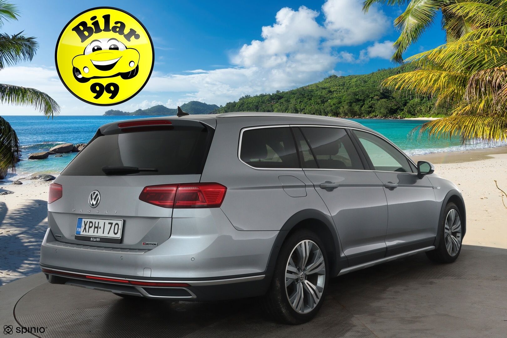 Volkswagen Passat 2020 Variant Alltrack 2,0 TDI SCR 140 kW 4MOTION DSG *ACC / IQ.Light / 360° / Webasto / Navi / KeylessGo* - Suomi-auto / Kahdet renkaat aluvanteilla