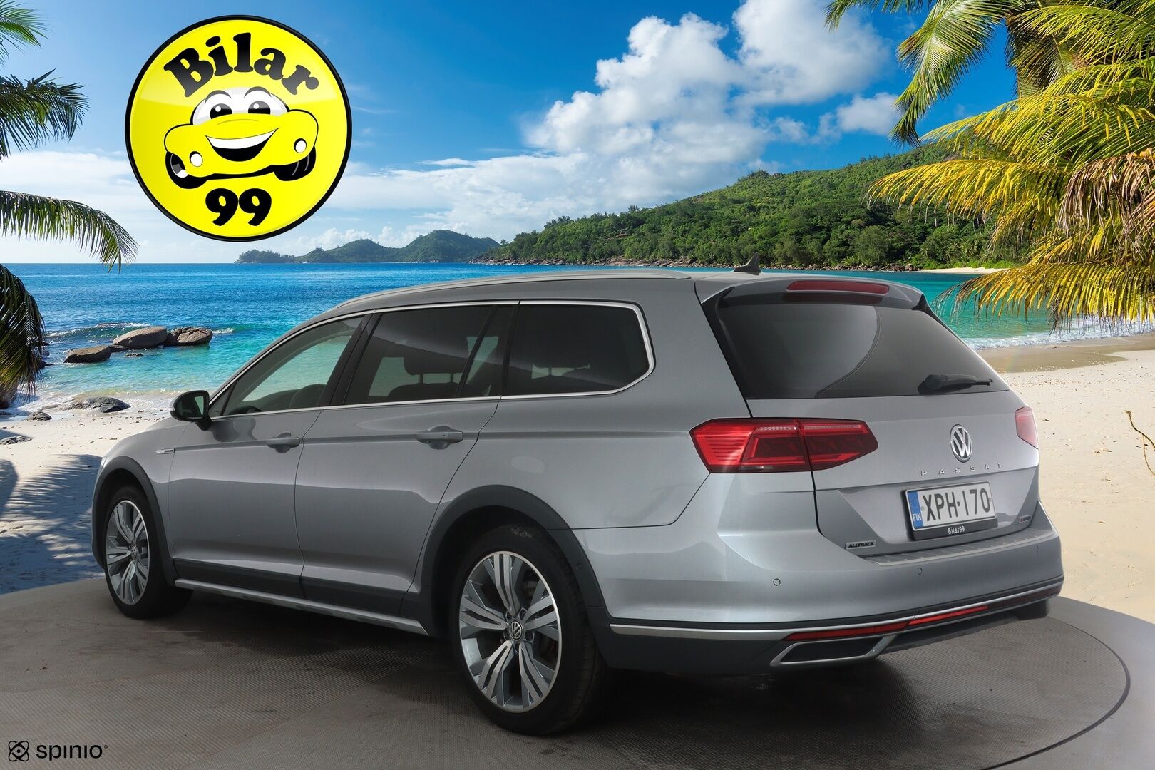 Volkswagen Passat 2020 Variant Alltrack 2,0 TDI SCR 140 kW 4MOTION DSG *ACC / IQ.Light / 360° / Webasto / Navi / KeylessGo* - Suomi-auto / Kahdet renkaat aluvanteilla